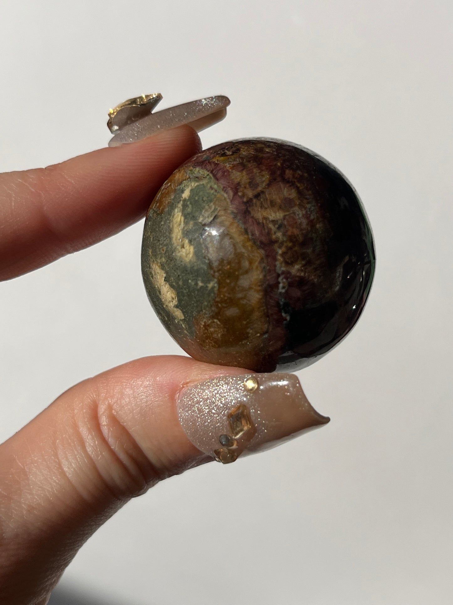 Batu Seniman Picture Jasper Sphere C