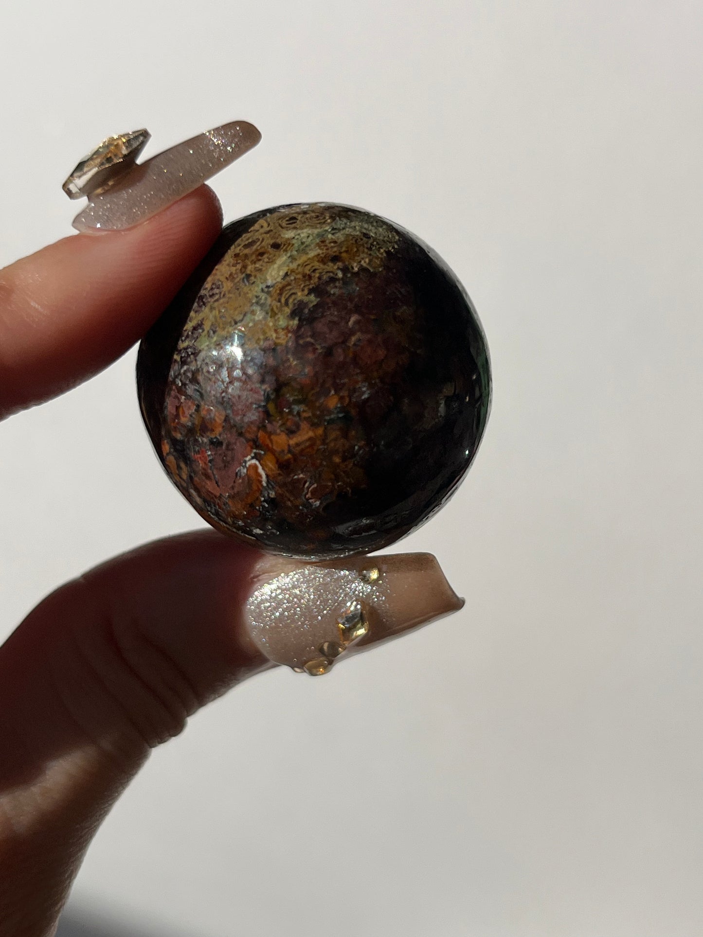 Batu Seniman Picture Jasper Sphere E