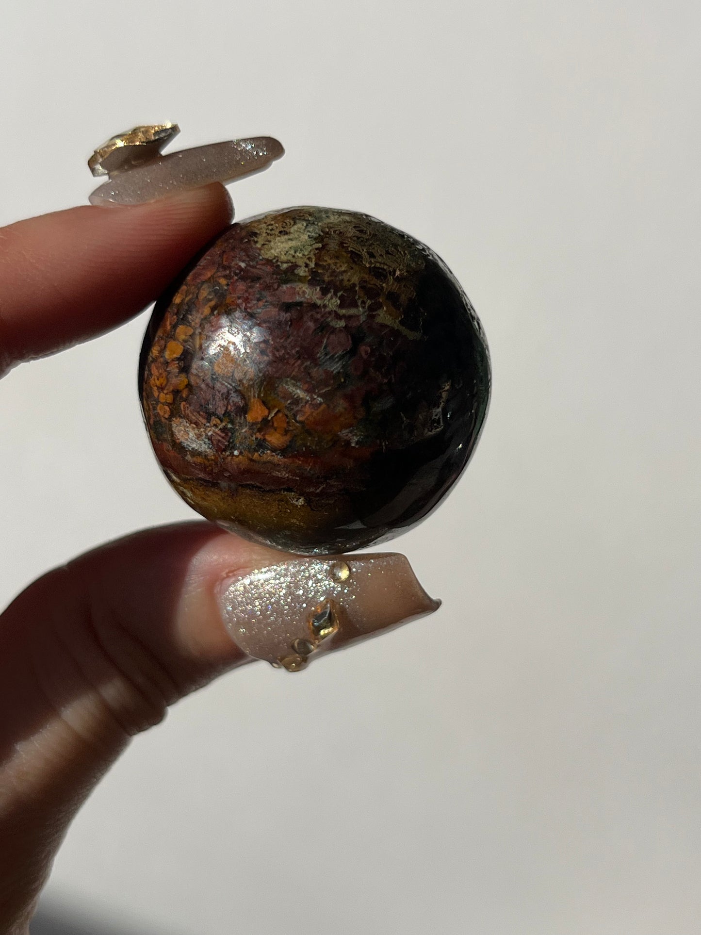Batu Seniman Picture Jasper Sphere E