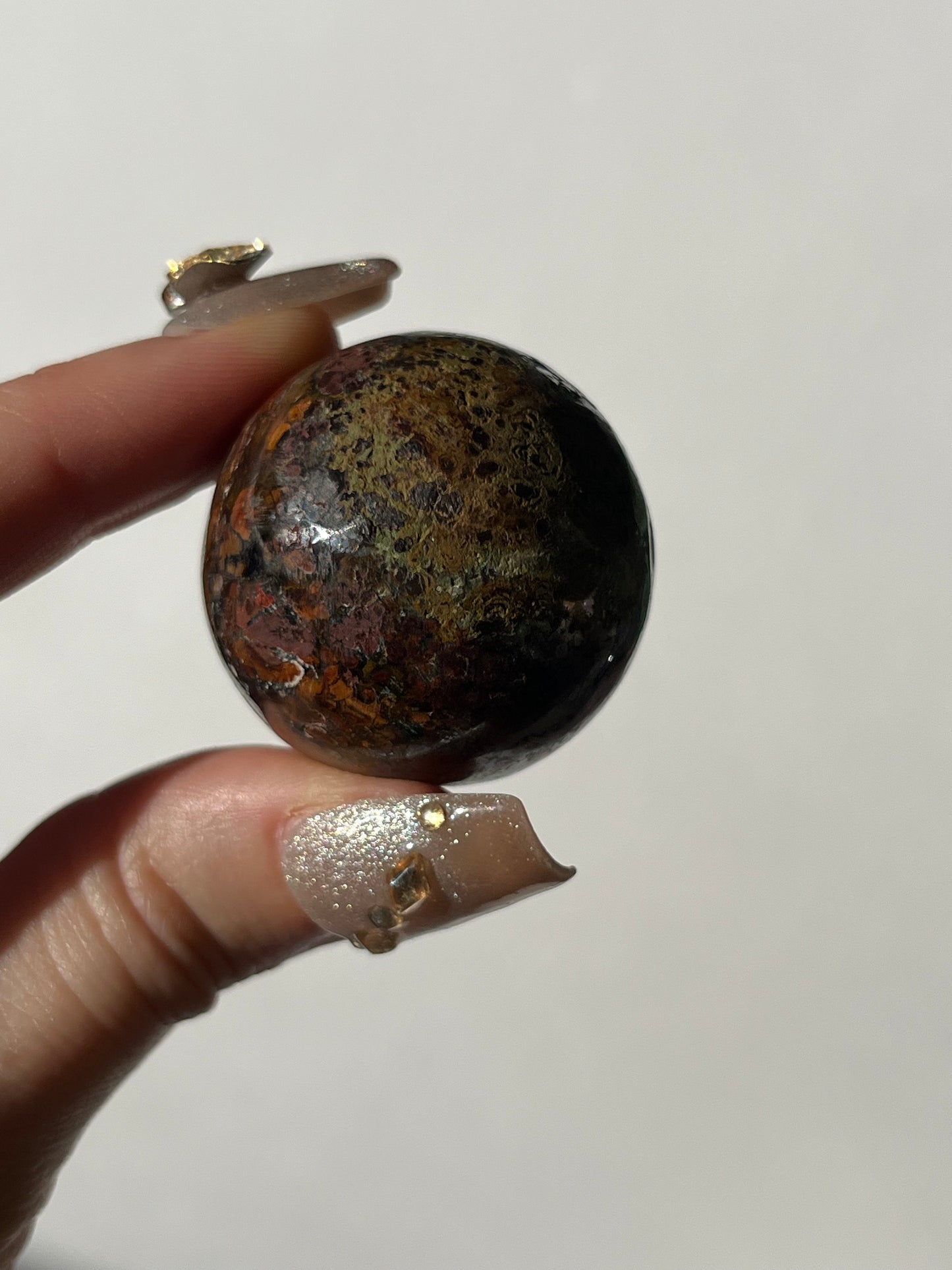 Batu Seniman Picture Jasper Sphere E