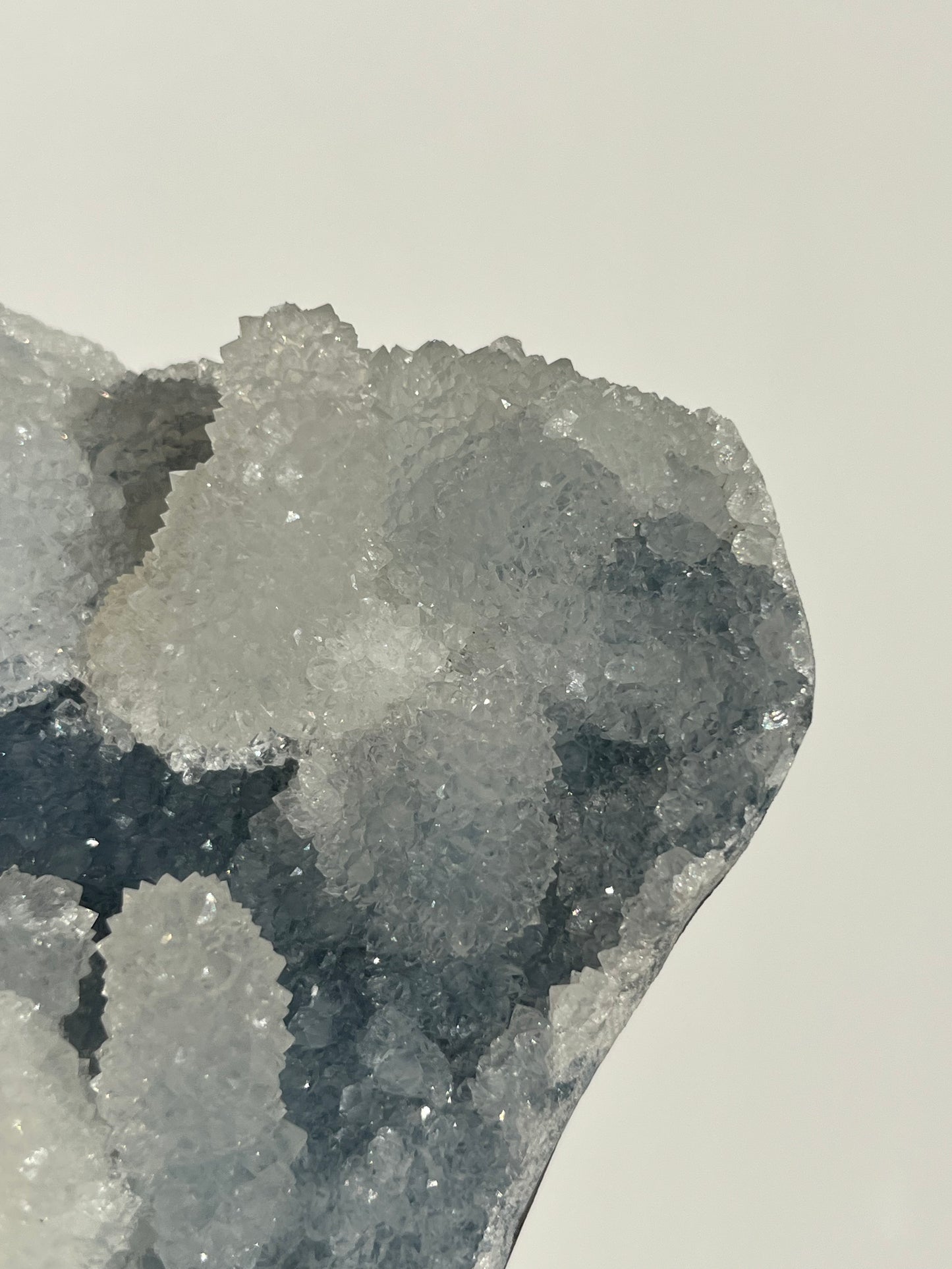 Pseudostalactitic Blue Chalcedony Specimen N