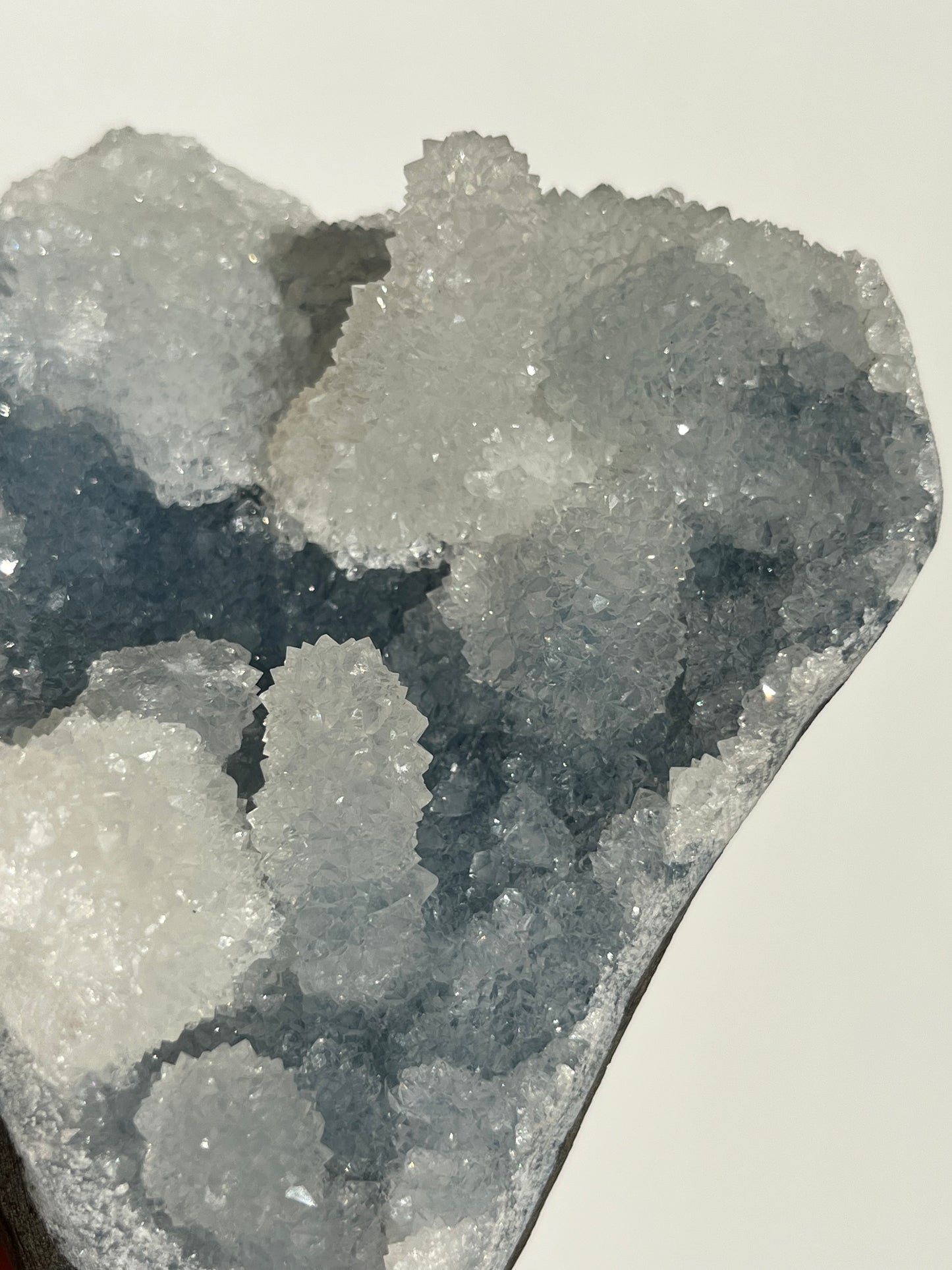 Pseudostalactitic Blue Chalcedony Specimen N