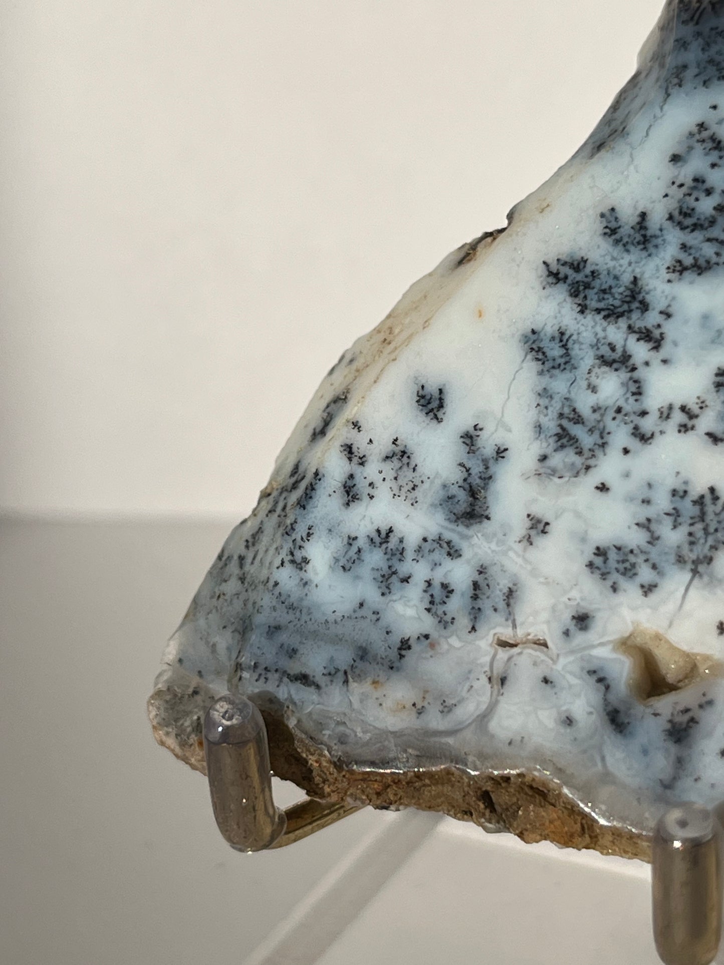 Blue Dendritic Opal Slab F