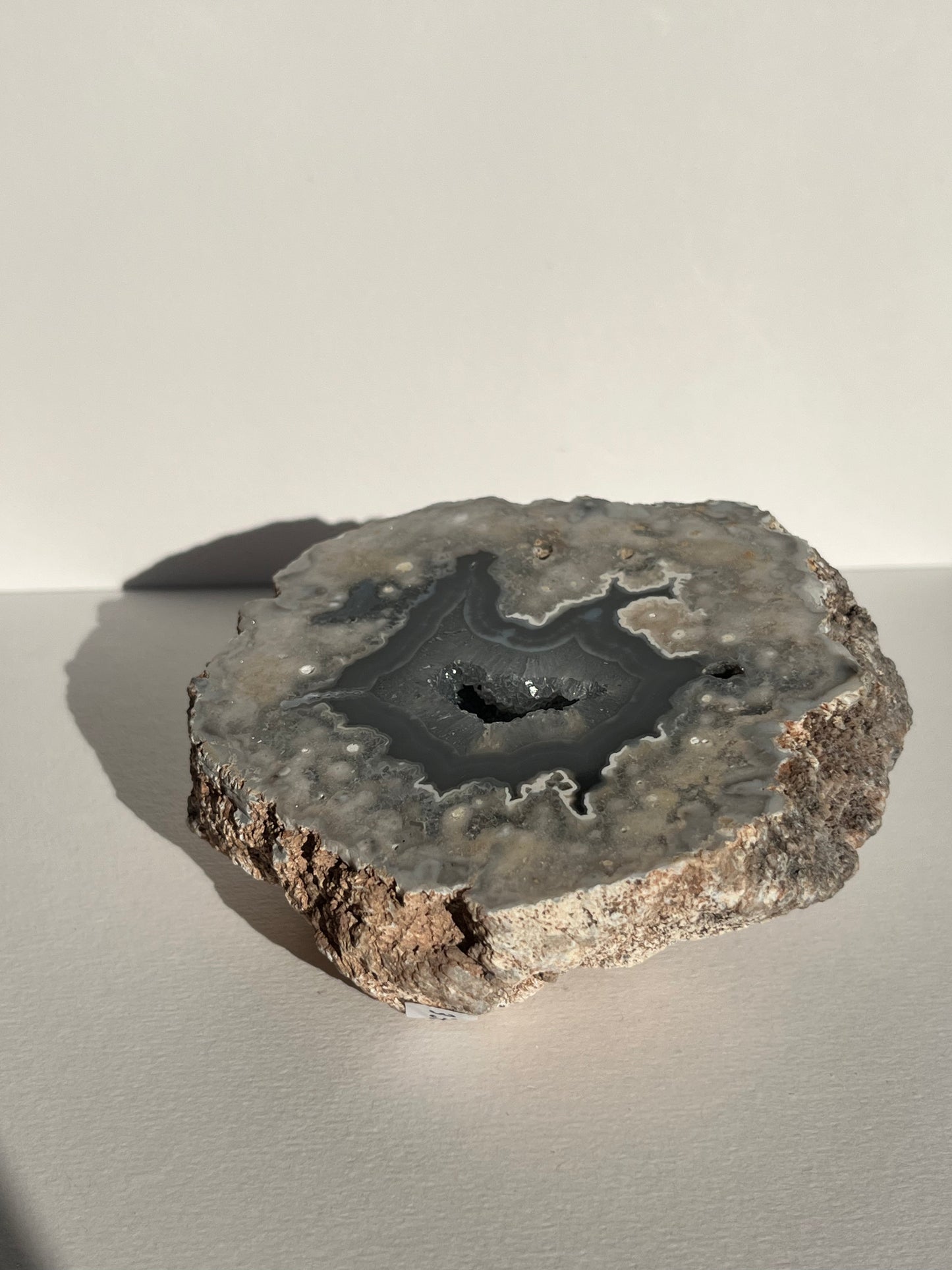 "Flores" Inky Blue Argentinian Puma Agate Specimen