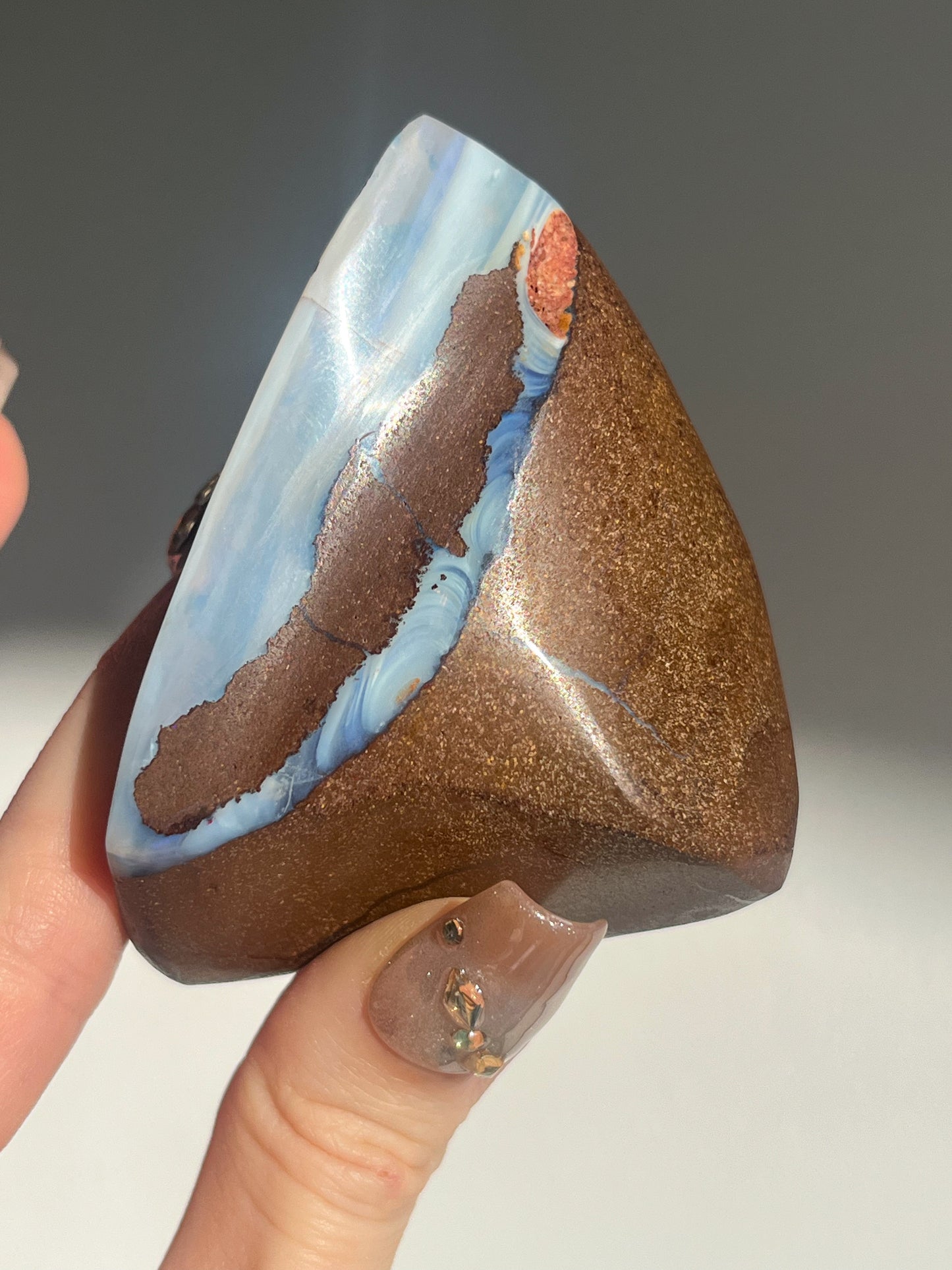 Boulder Opal Polished Freeform #1