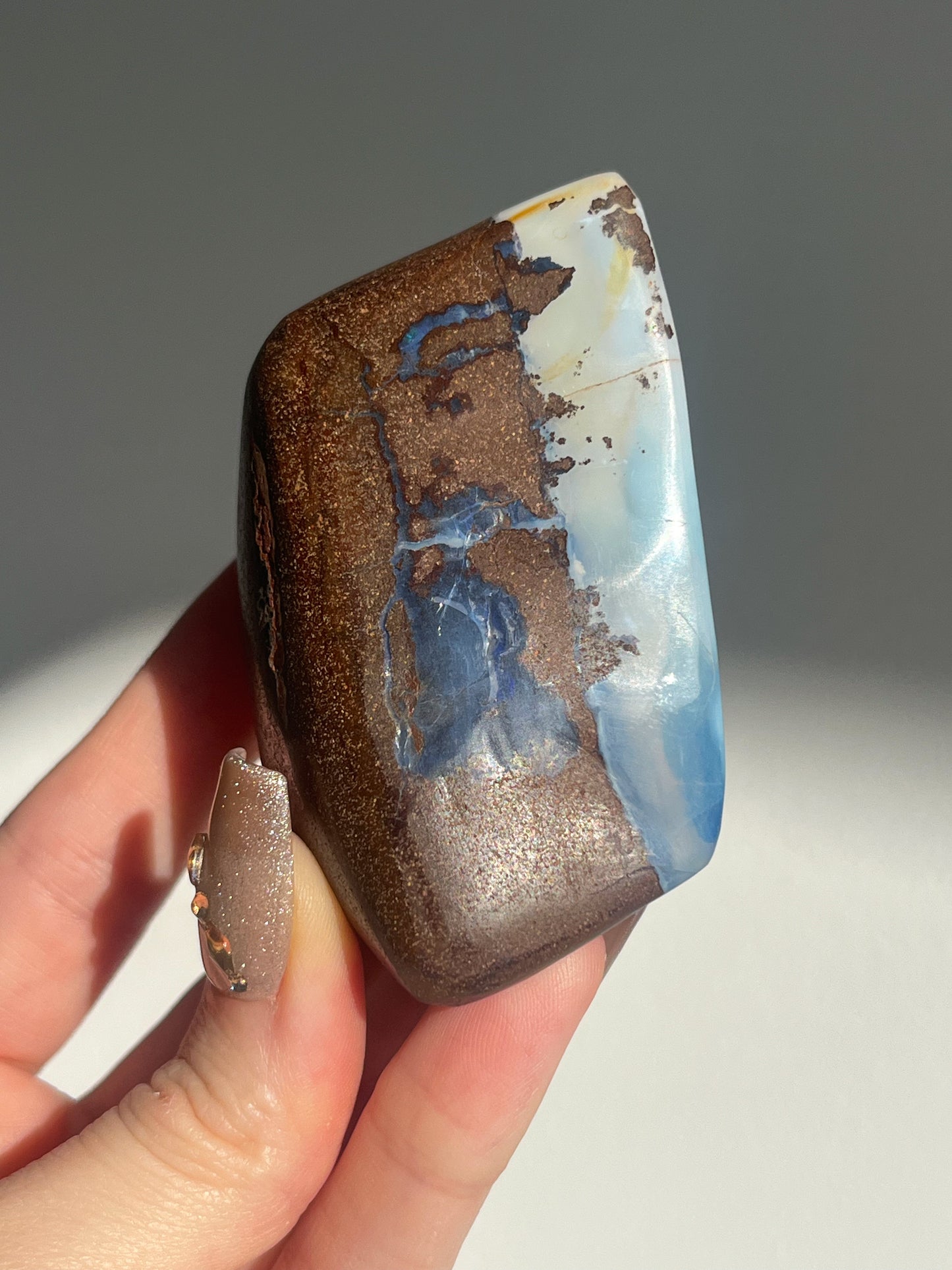 Boulder Opal Polished Freeform #1