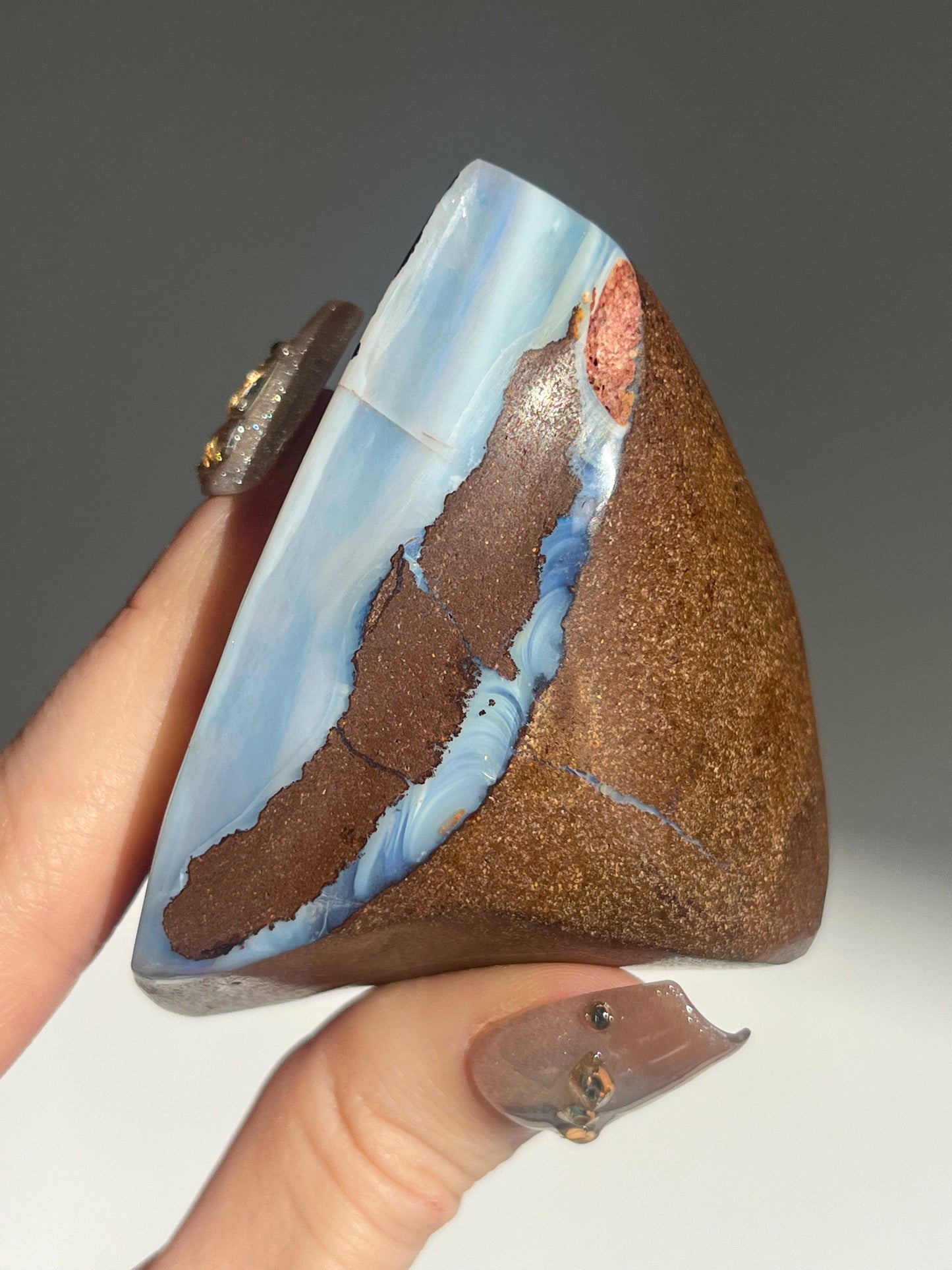 Boulder Opal Polished Freeform #1