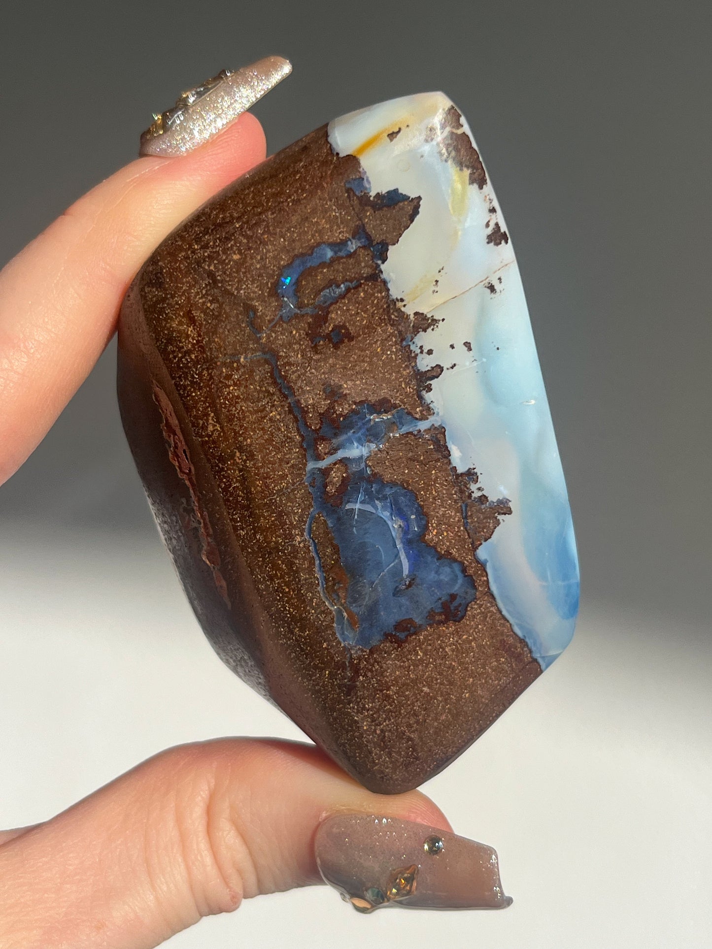 Boulder Opal Polished Freeform #1