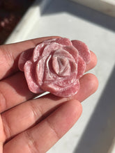 Load image into Gallery viewer, Rhodochrosite Rose Carving #5
