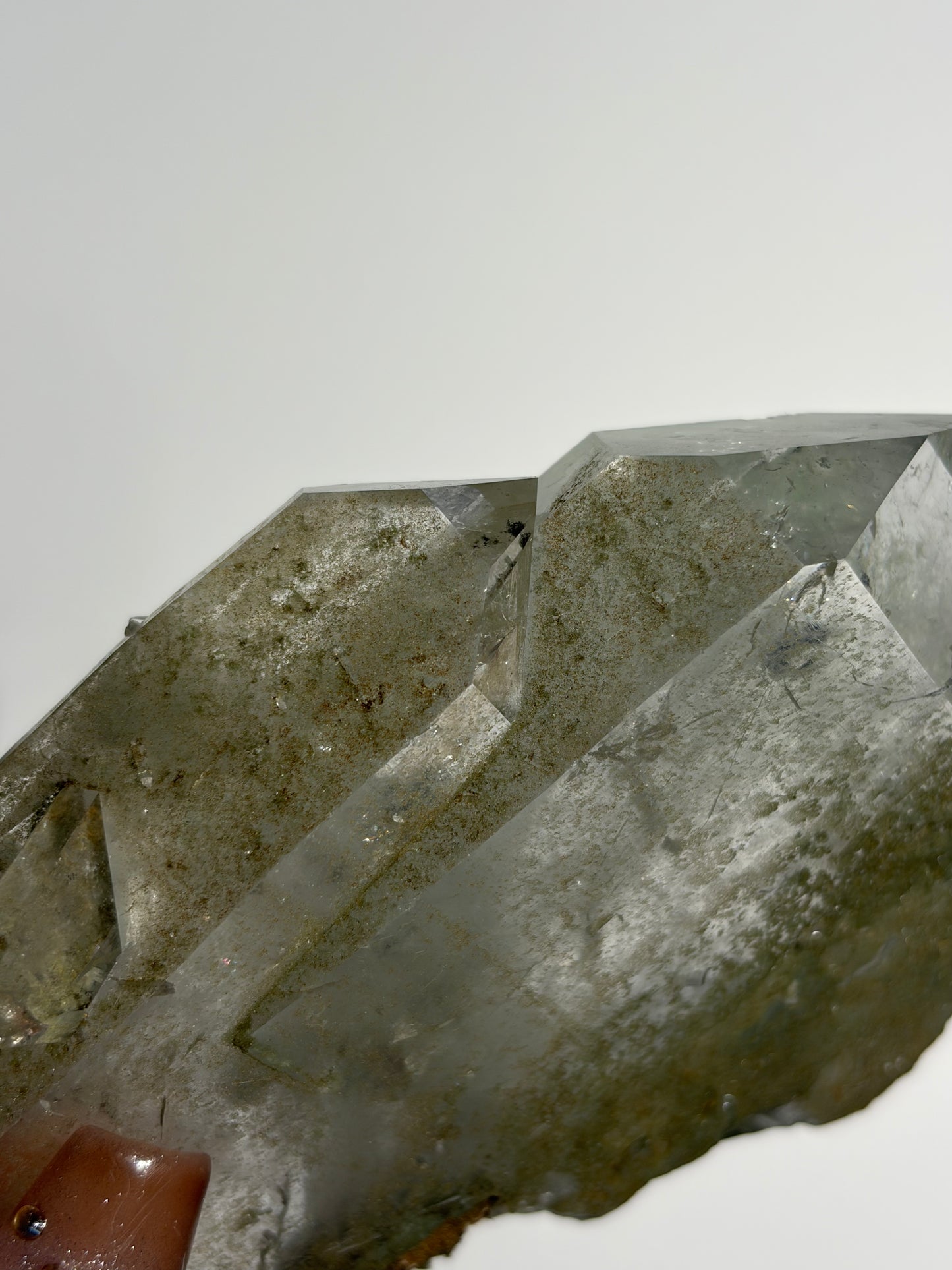 Chlorite Included Faden Quartz Specimen B