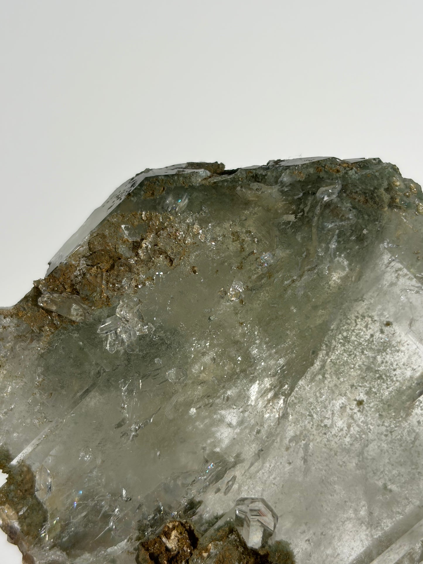 Chlorite Included Faden Quartz Specimen B