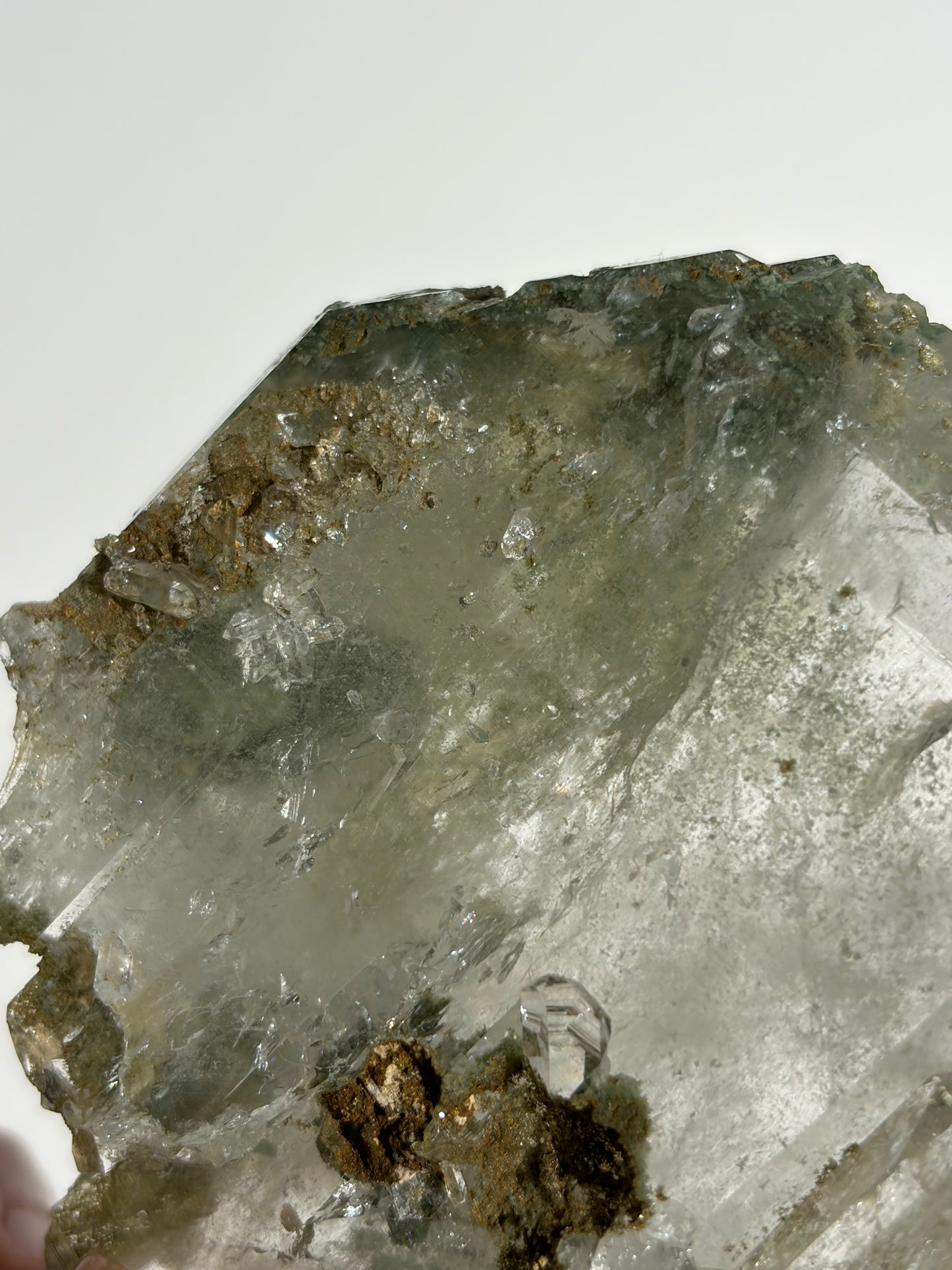 Chlorite Included Faden Quartz Specimen B
