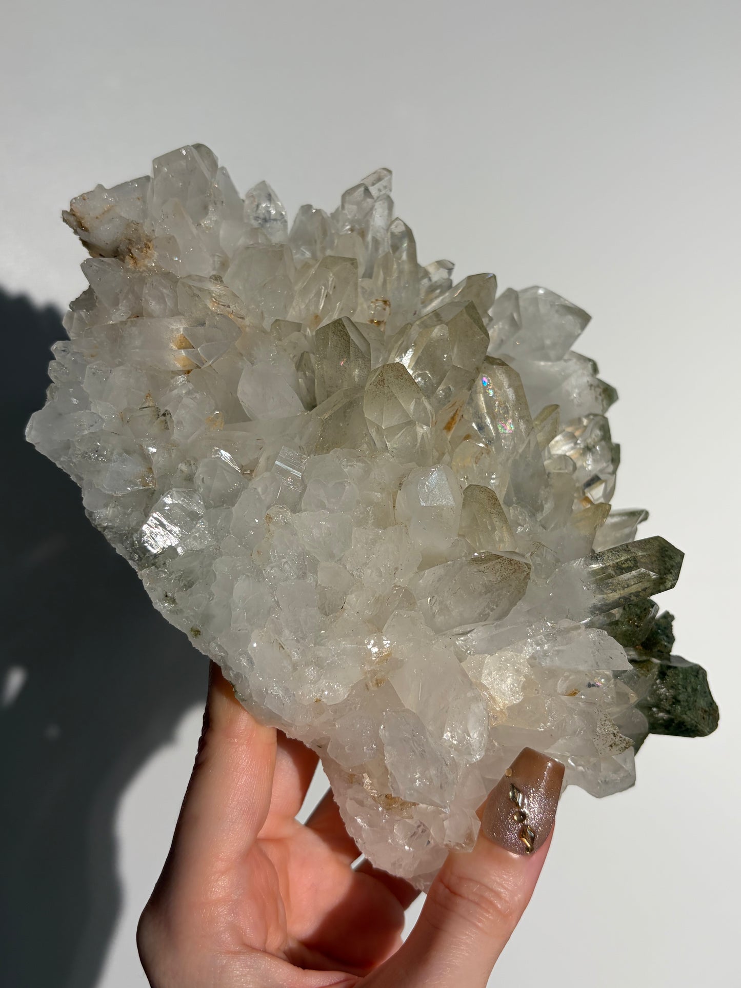 Chlorite Included Quartz Specimen A