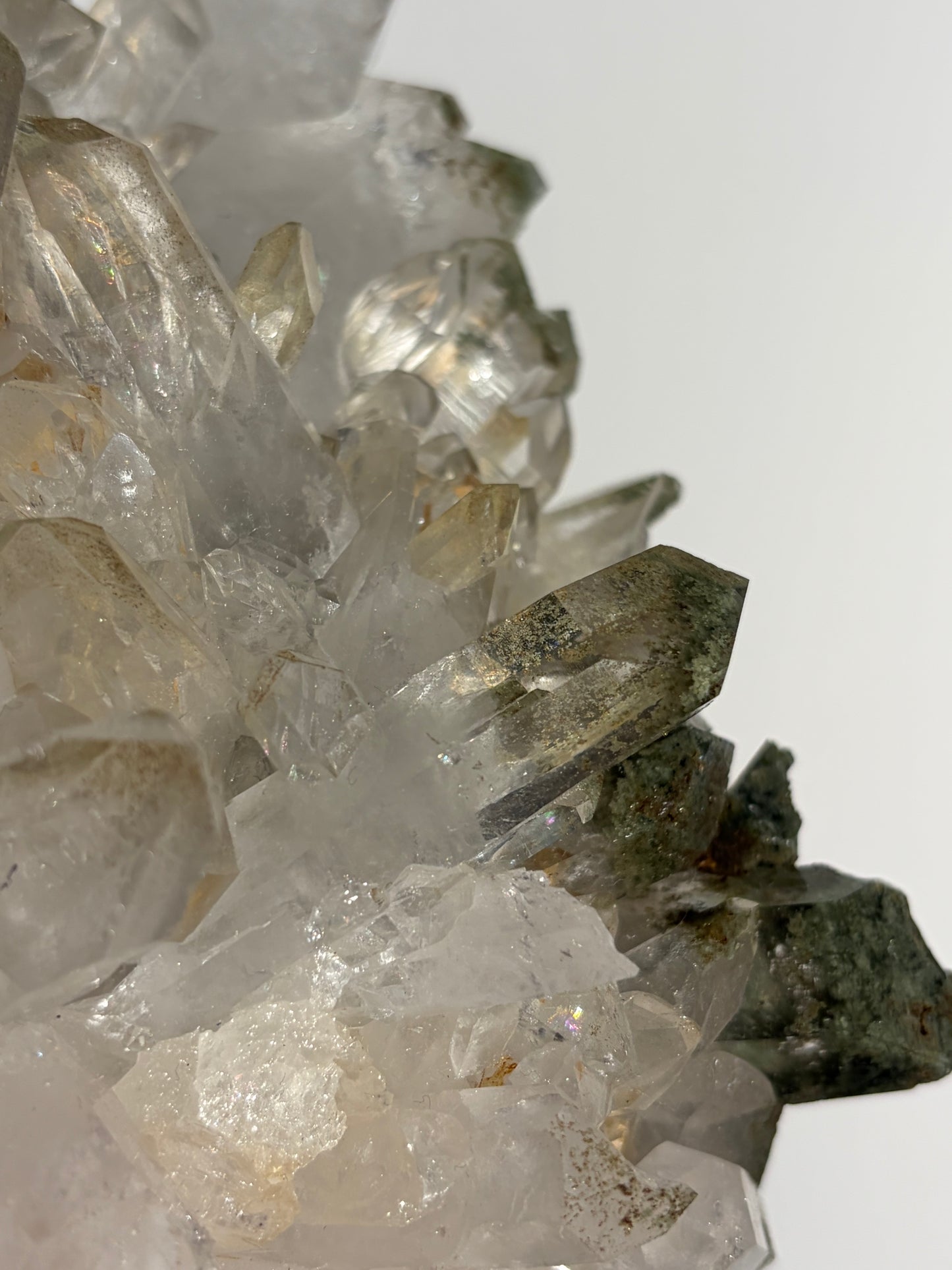 Chlorite Included Quartz Specimen A