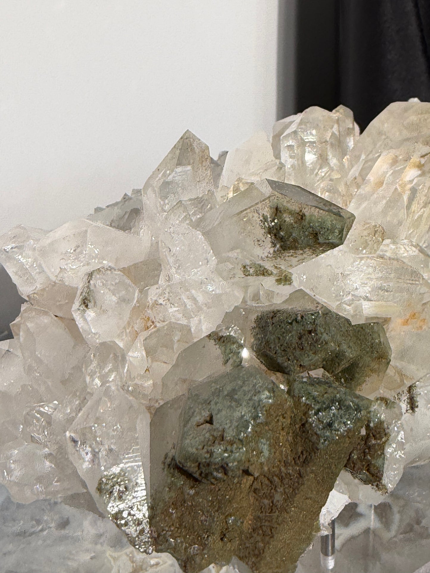 Chlorite Included Quartz Specimen A