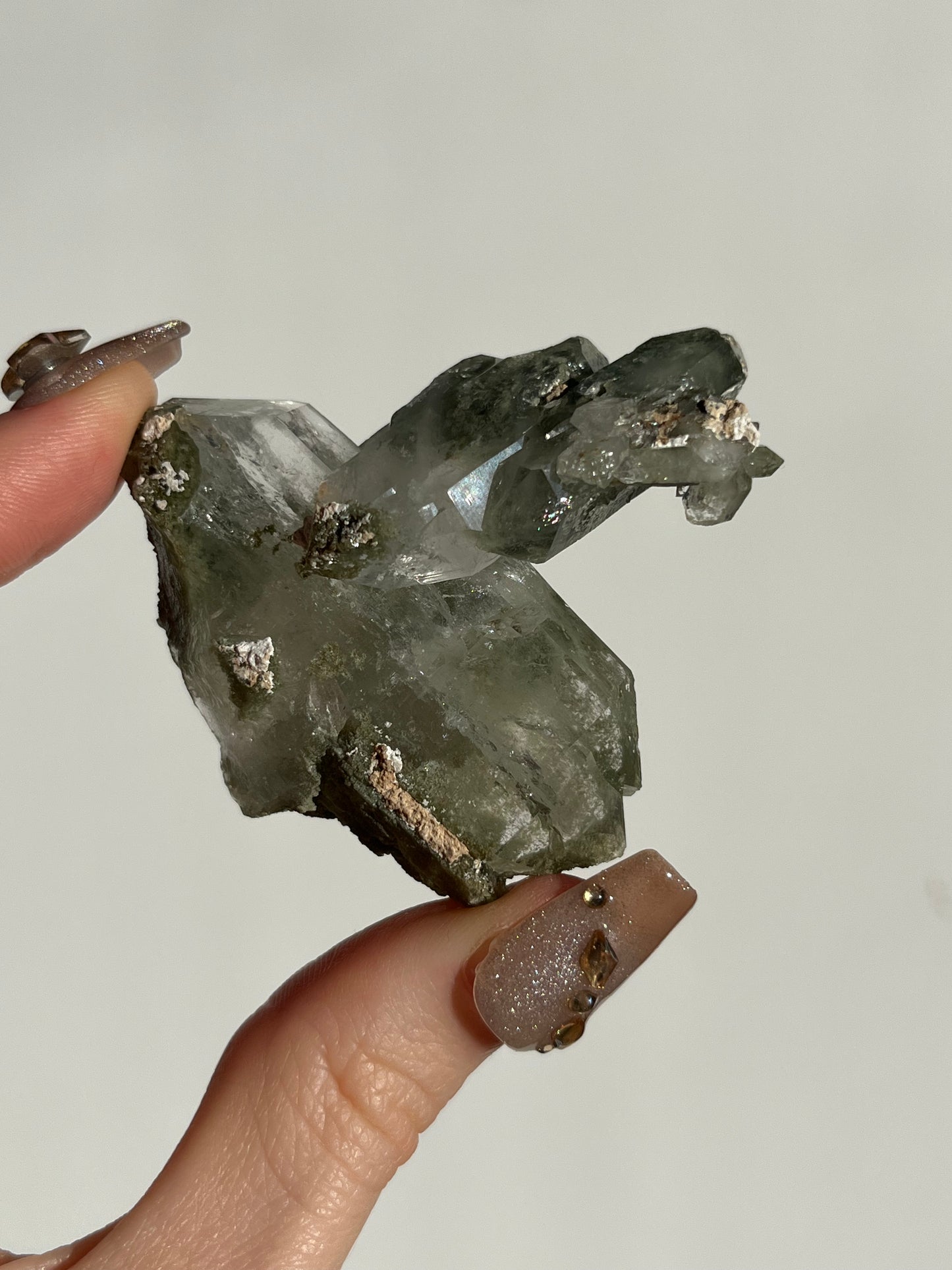 Chlorite Faden Quartz Specimen C