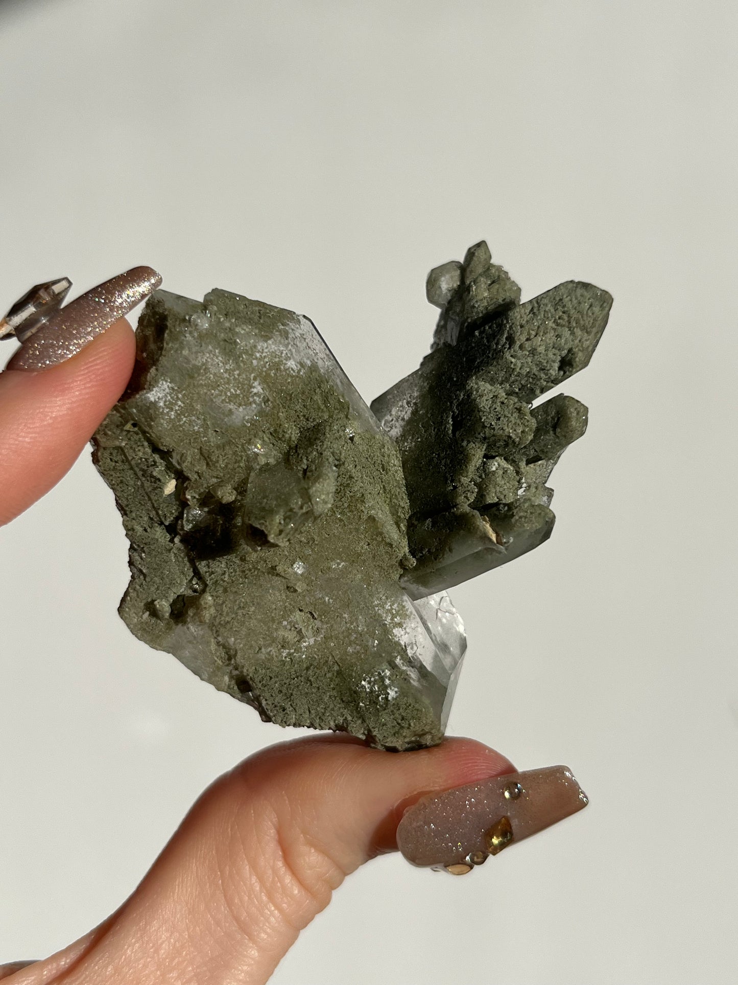 Chlorite Faden Quartz Specimen C