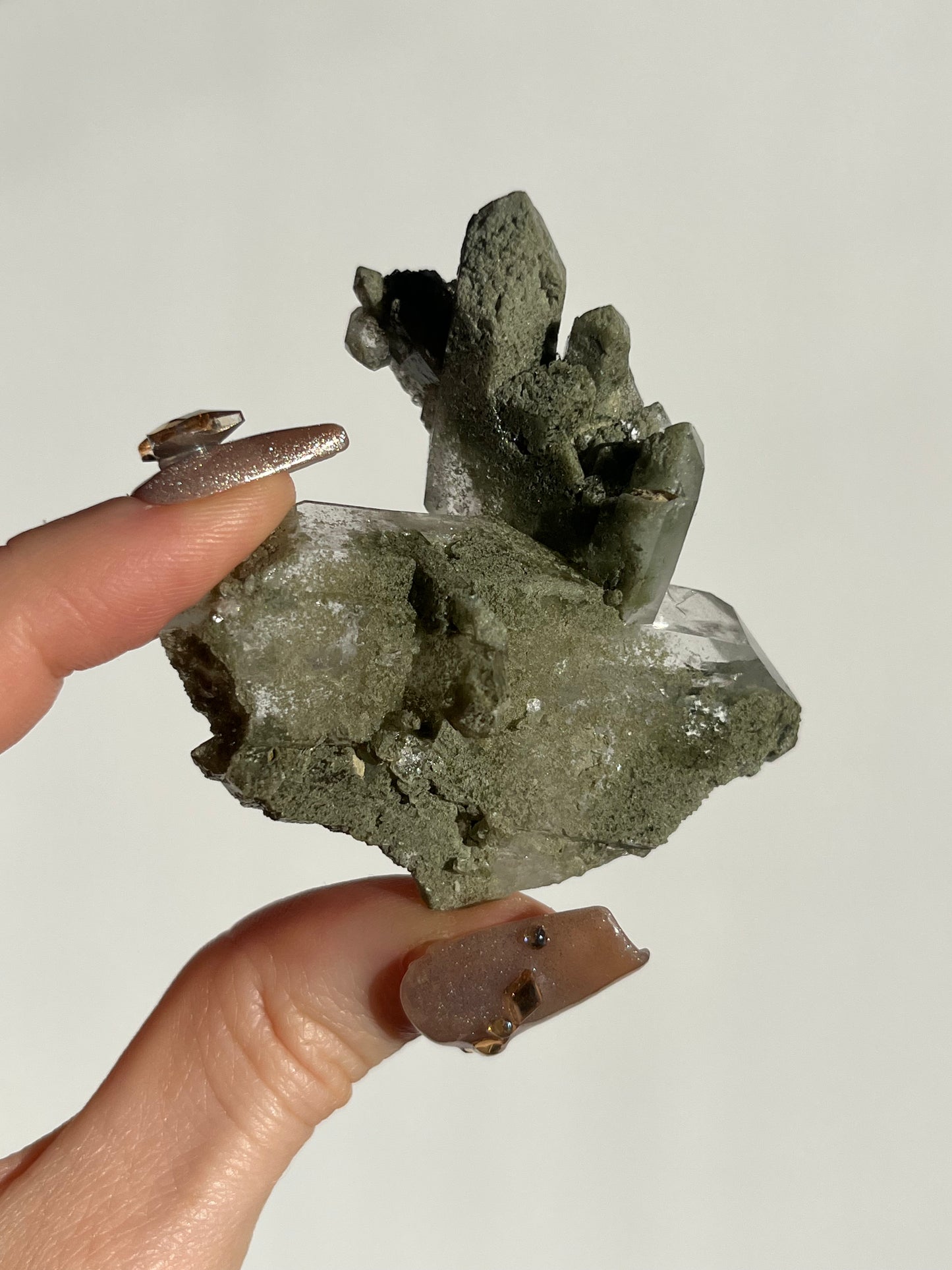 Chlorite Faden Quartz Specimen C