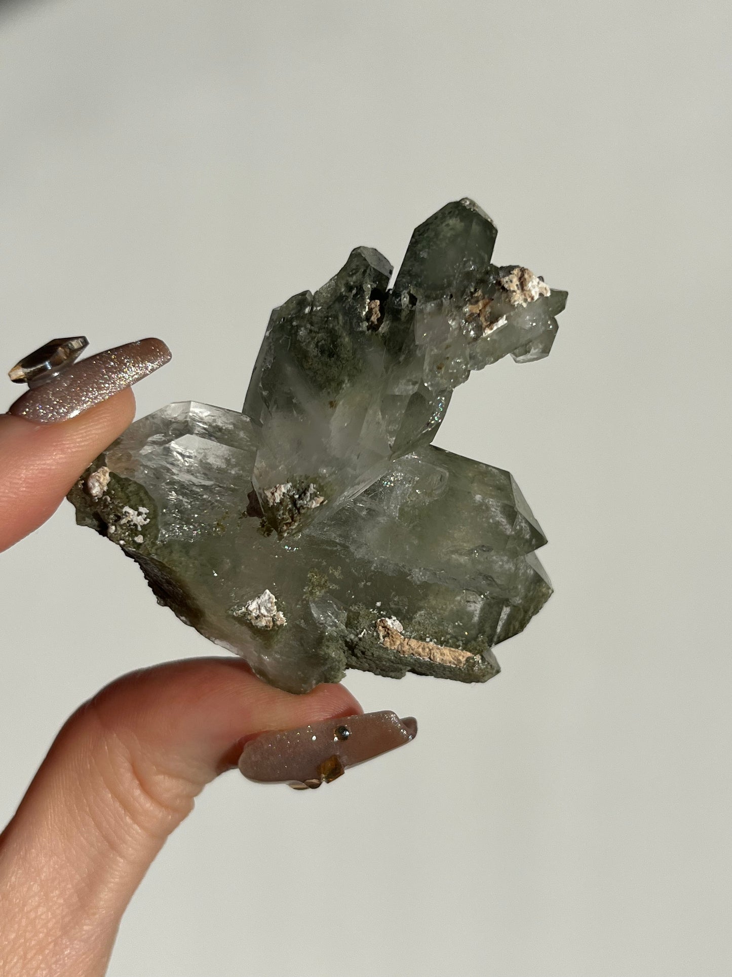 Chlorite Faden Quartz Specimen C