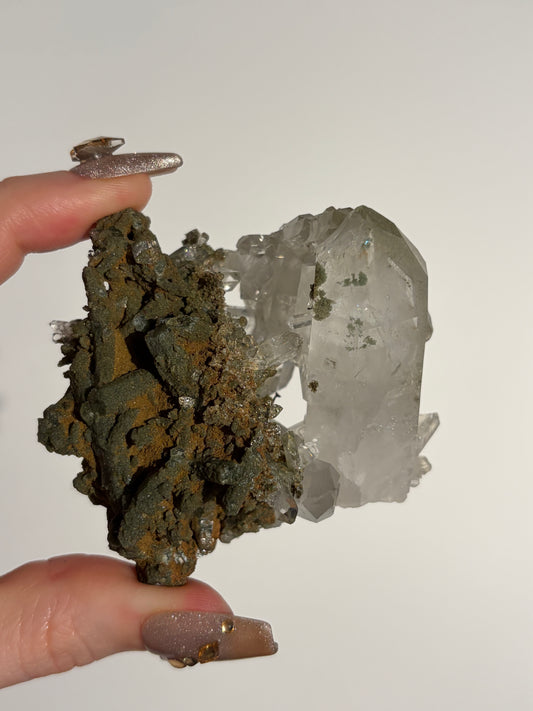 Chlorite Included Quartz Specimen E