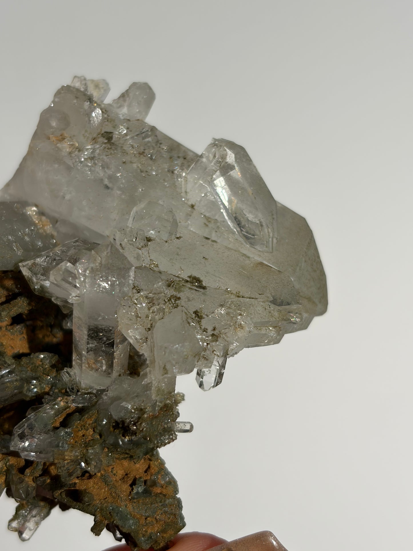 Chlorite Included Quartz Specimen E