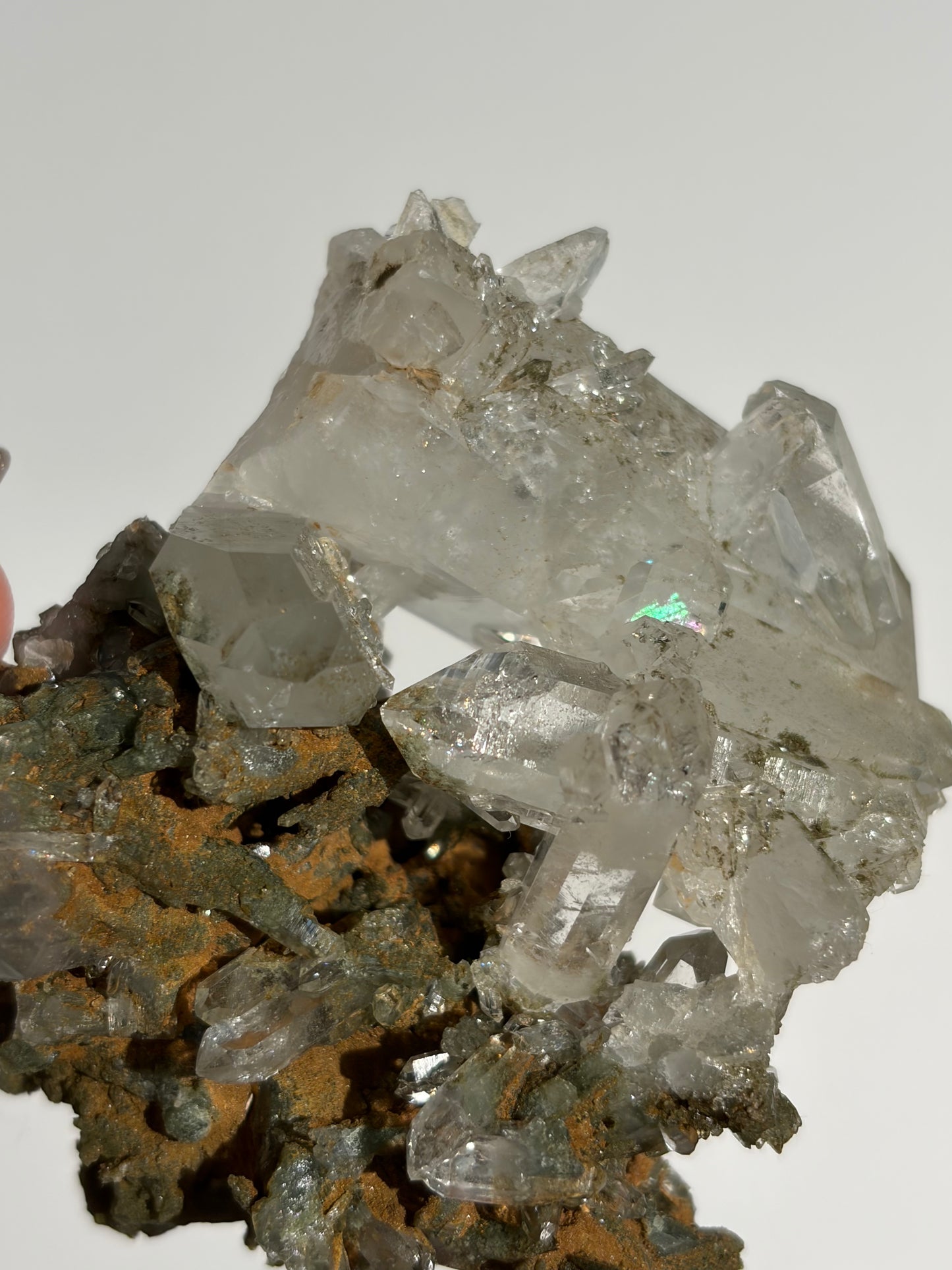 Chlorite Included Quartz Specimen E