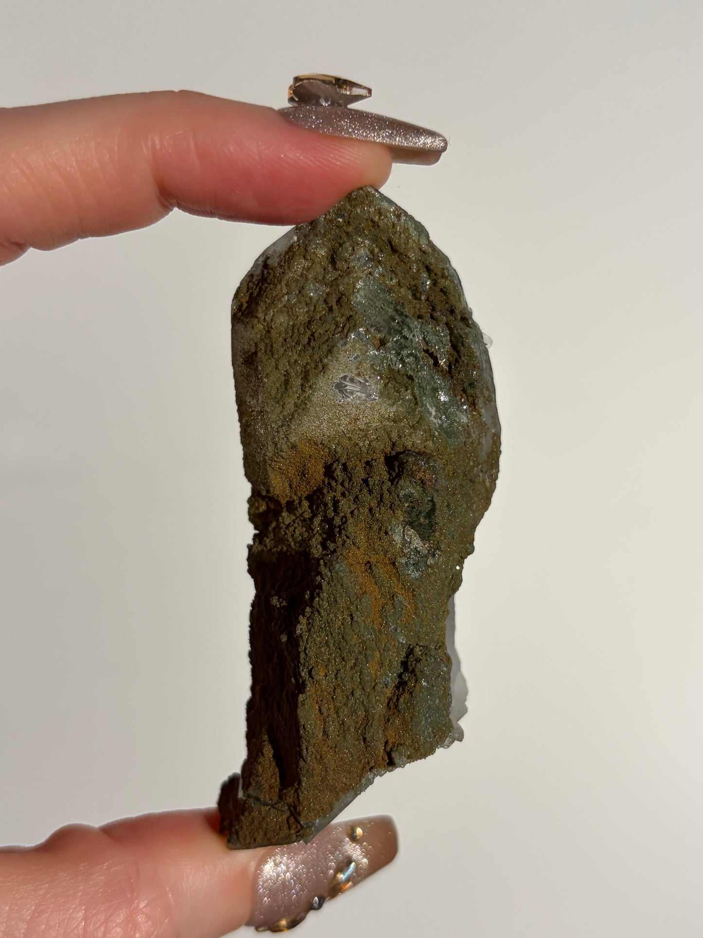 Elestial Chlorite Included Quartz Specimen G
