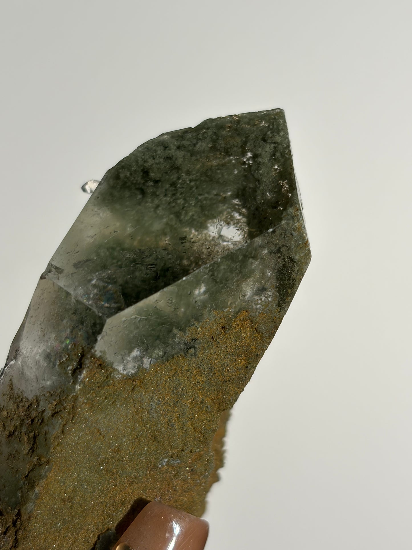 Elestial Chlorite Included Quartz Specimen G