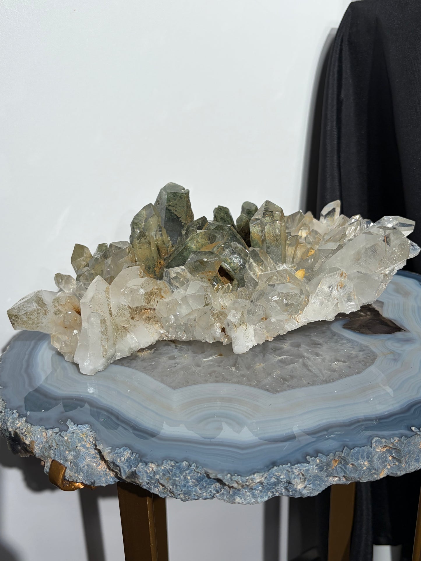"La Reine" Chlorite Included Quartz Statement Specimen