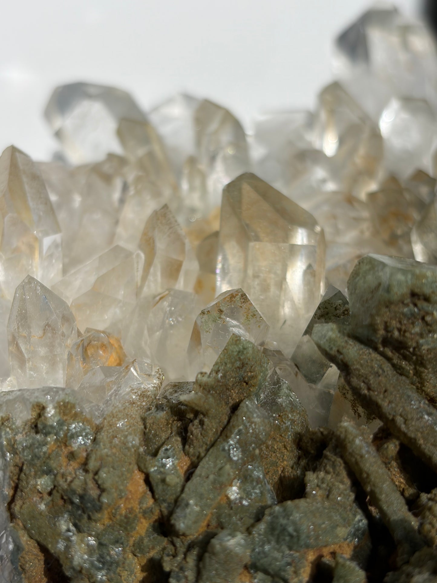 "La Reine" Chlorite Included Quartz Statement Specimen