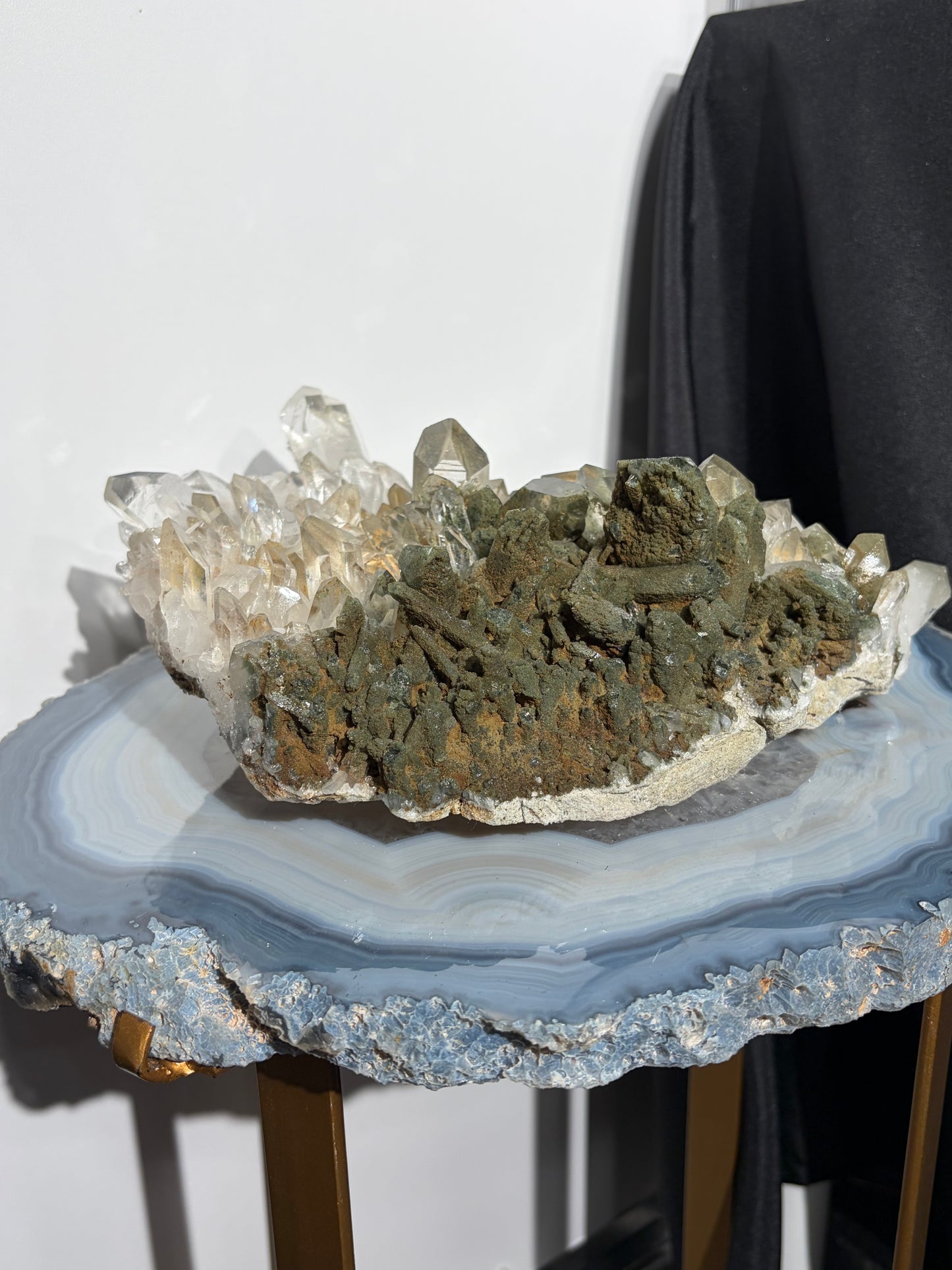 "La Reine" Chlorite Included Quartz Statement Specimen