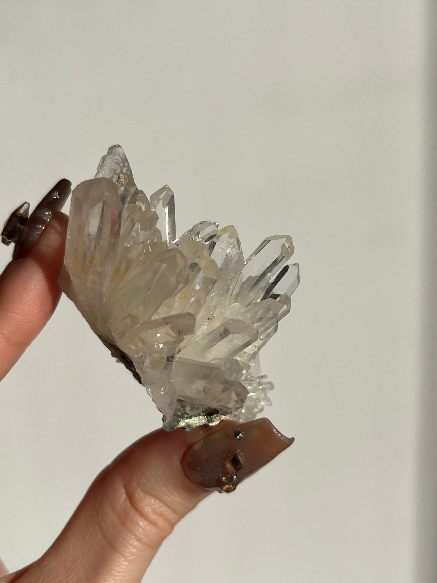 Colombian Quartz w/ Fuchsite Inclusions Cluster B