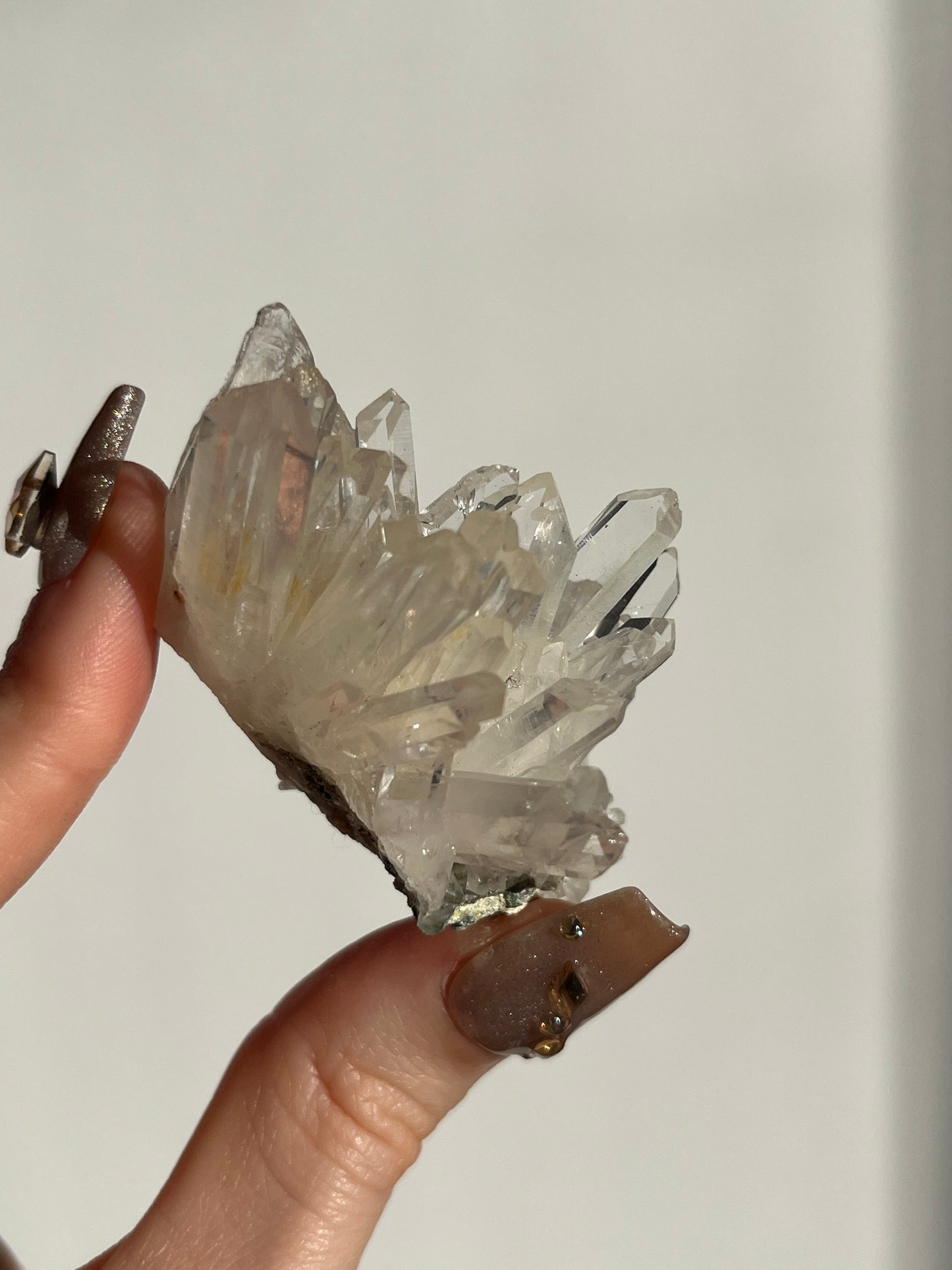 Colombian Quartz w/ Fuchsite Inclusions Cluster B