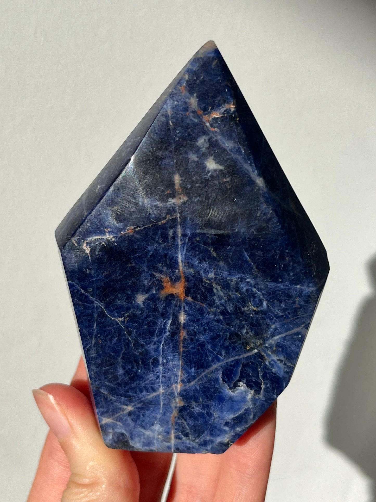 High Grade Sodalite Faceted Freeform #4