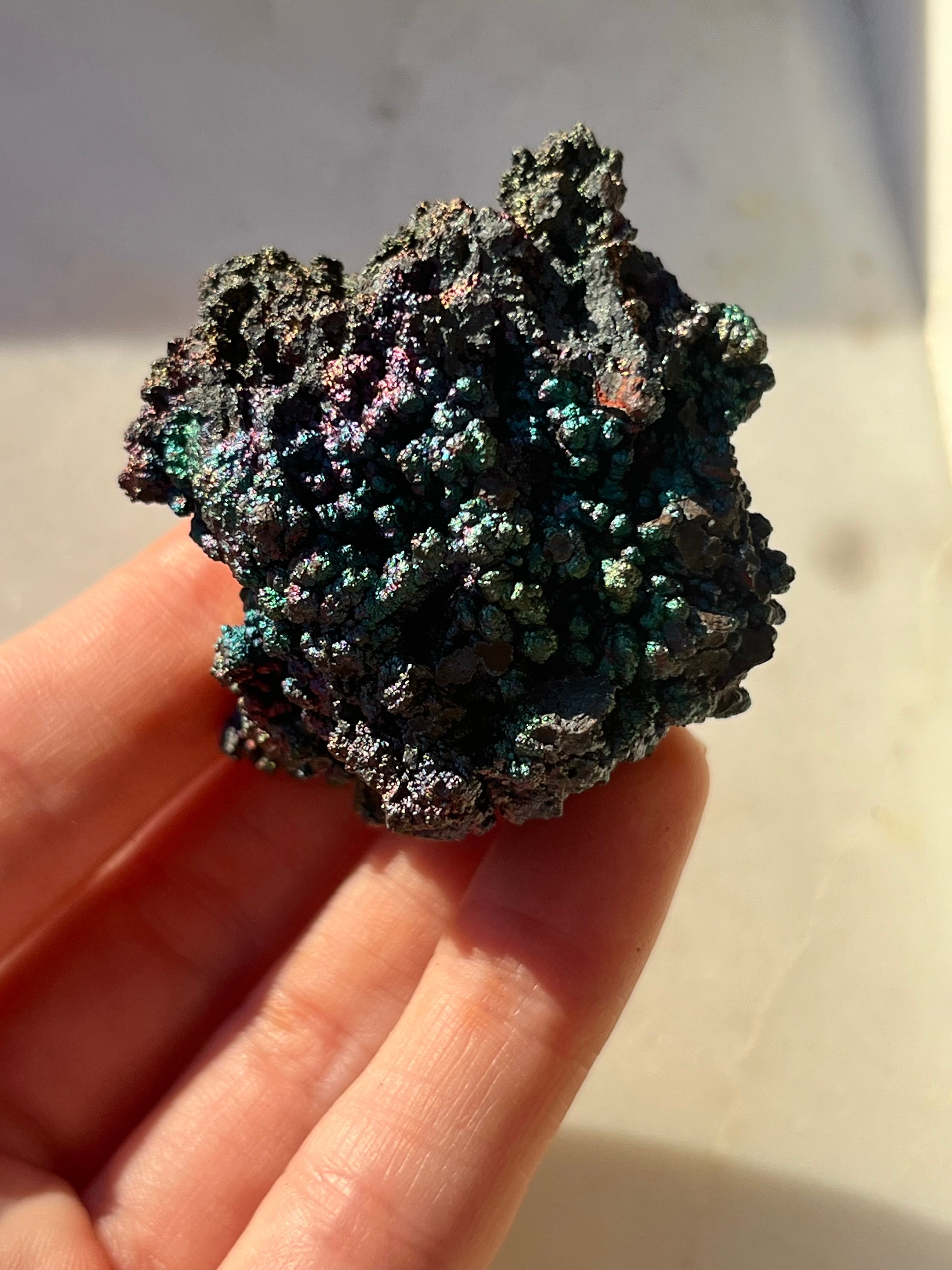 Iridescent Rainbow Goethite online Specimen