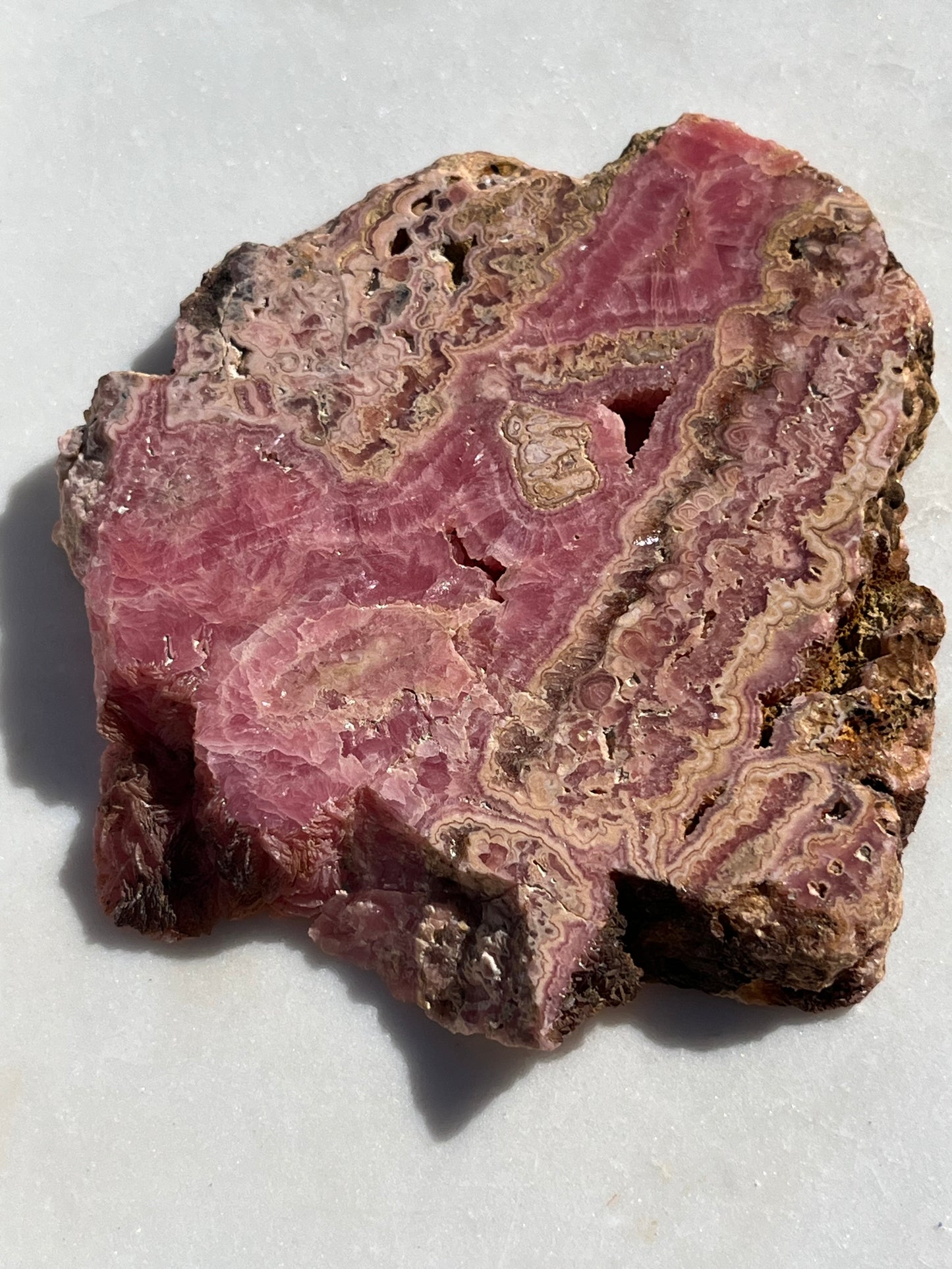 Large Rhodochrosite Slab