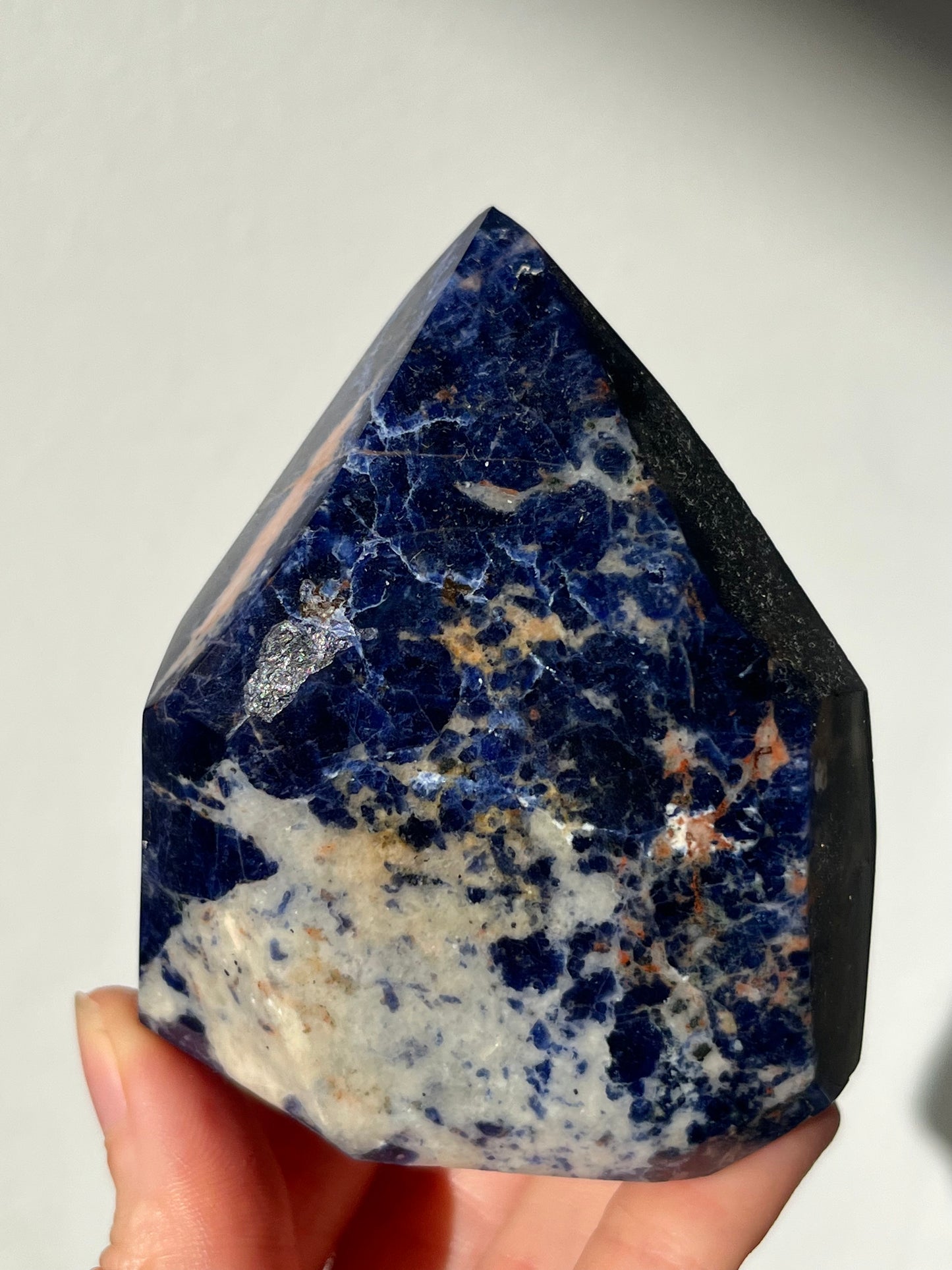 High Grade Sodalite Faceted Freeform #6