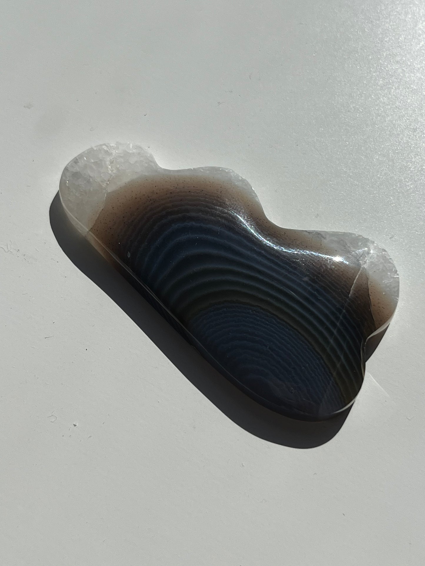 Danau Agate with Quartz Cloud Carving (You Choose)