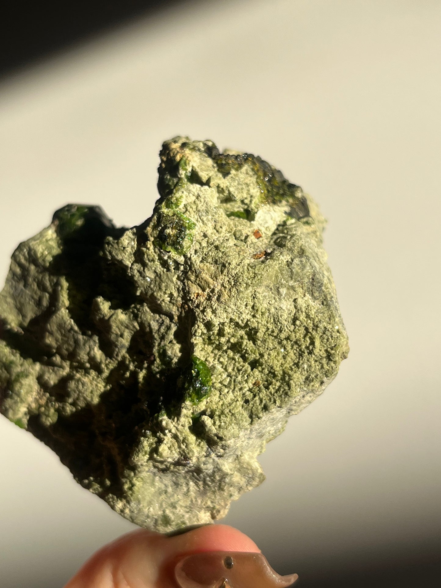 Demantoid Garnet on Matrix Specimen E