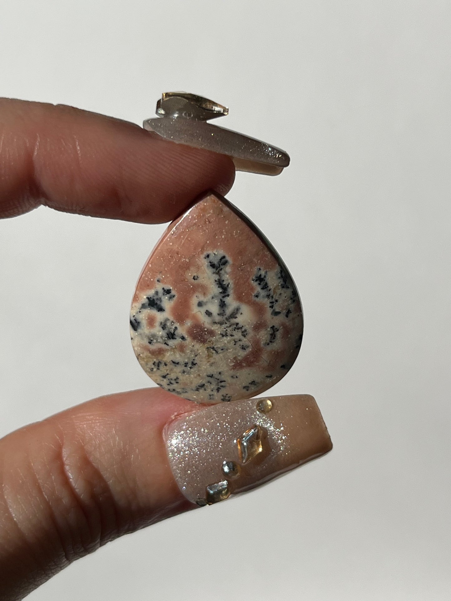 Dendritic Pink Jasper Cabochon (You Choose)