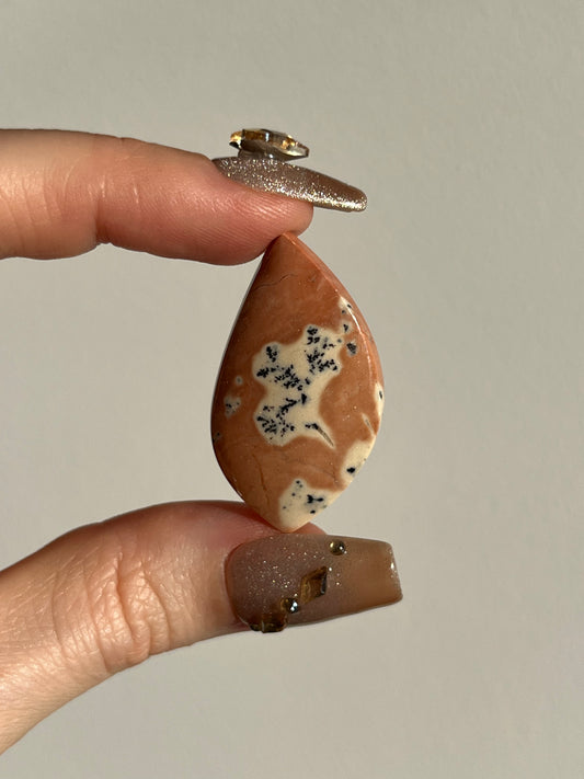 Dendritic Pink Jasper Cabochon (You Choose)