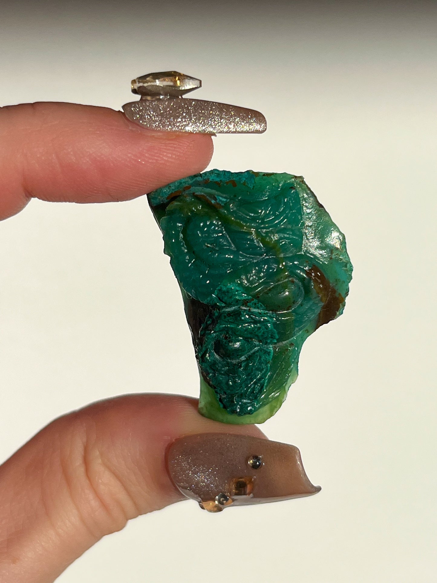 Eastern Dragon Gem Silica Carving