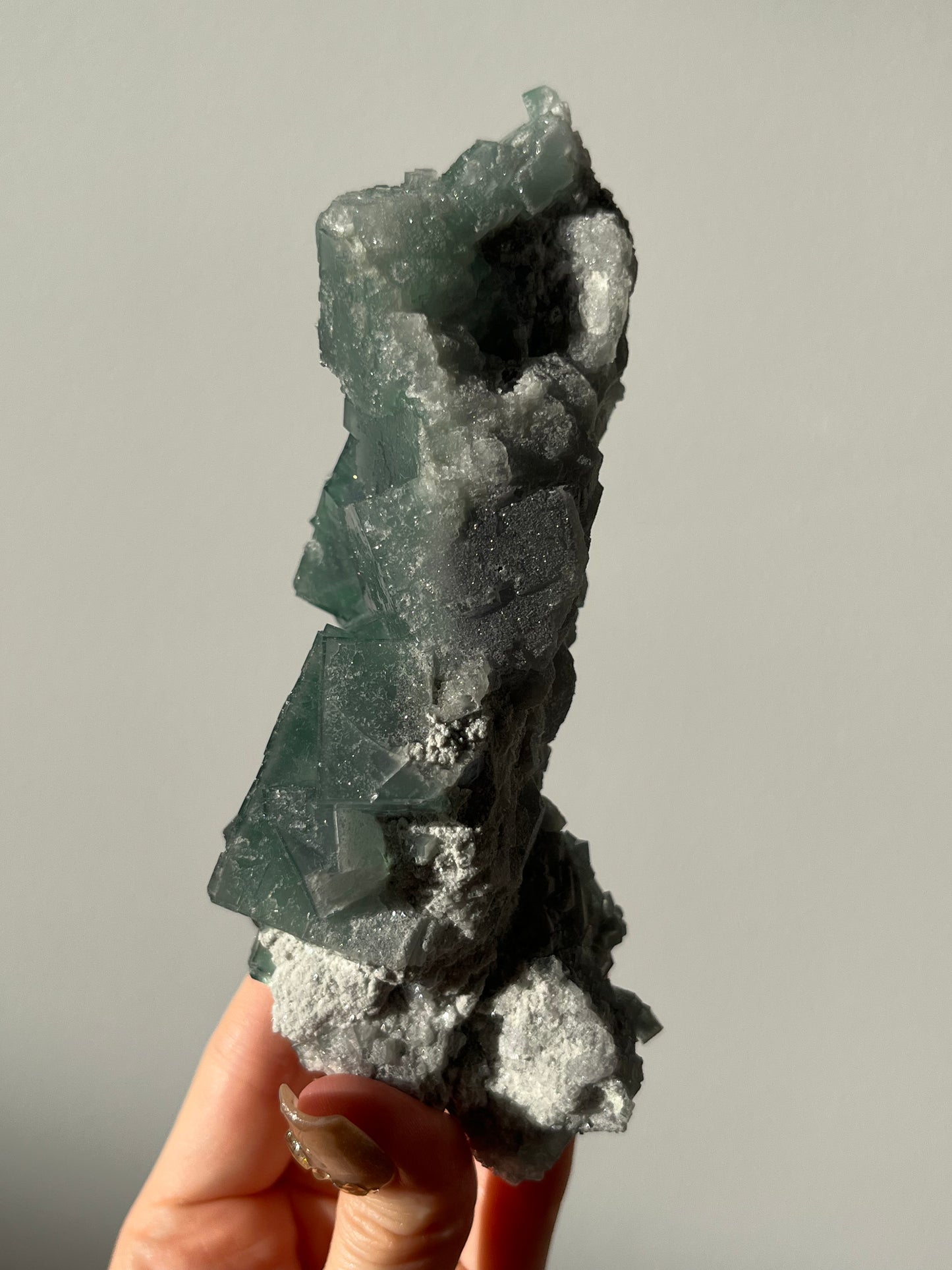 Green Fluorite Floater Specimen B