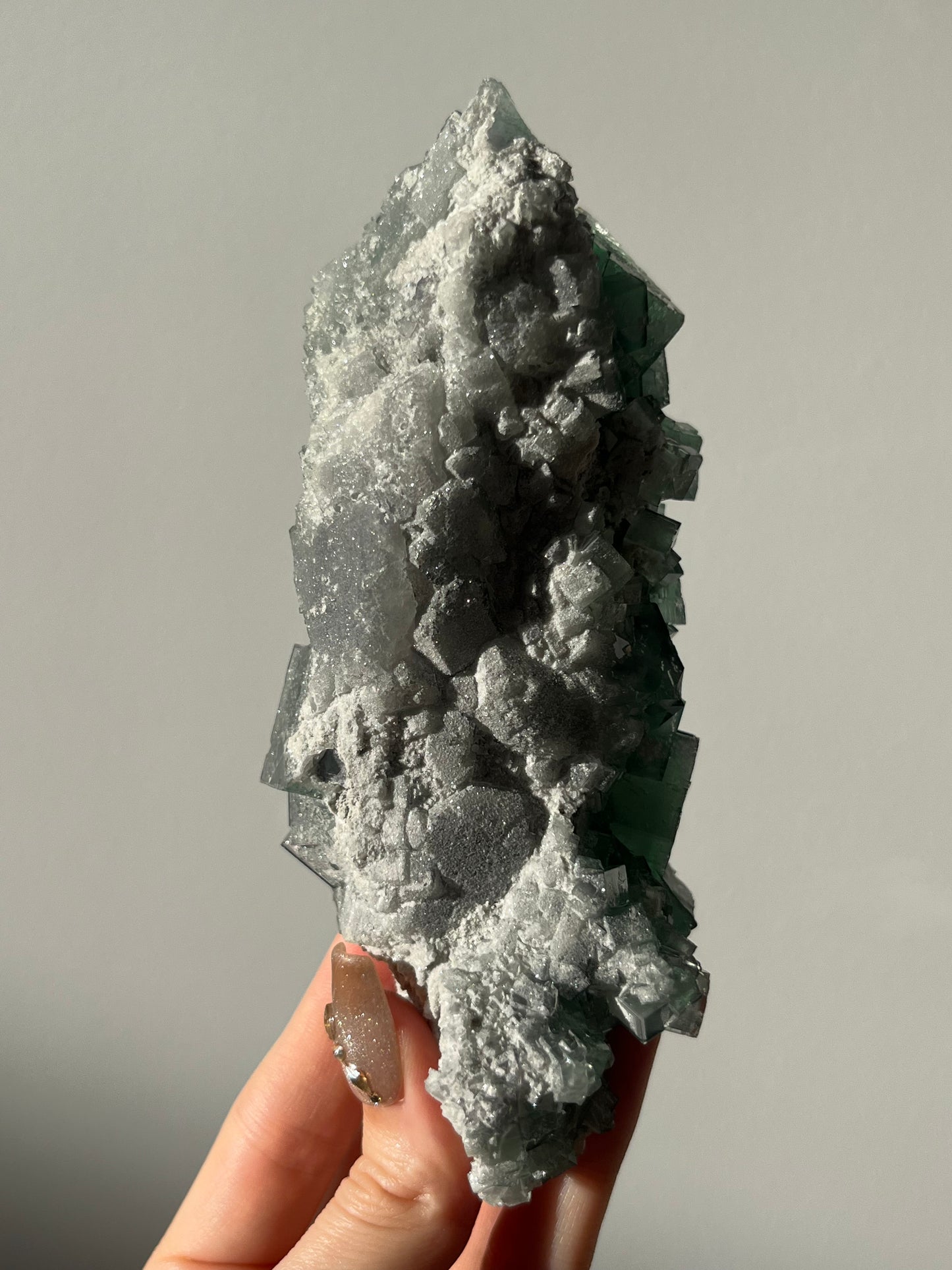 Green Fluorite Floater Specimen B