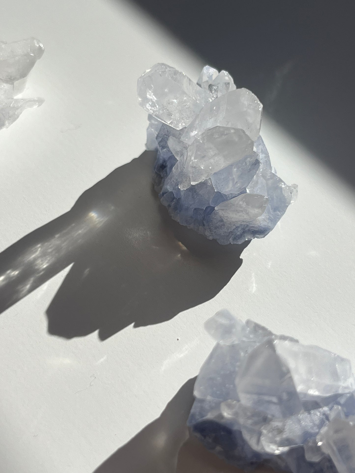 Dumortierite Quartz Mini Cluster