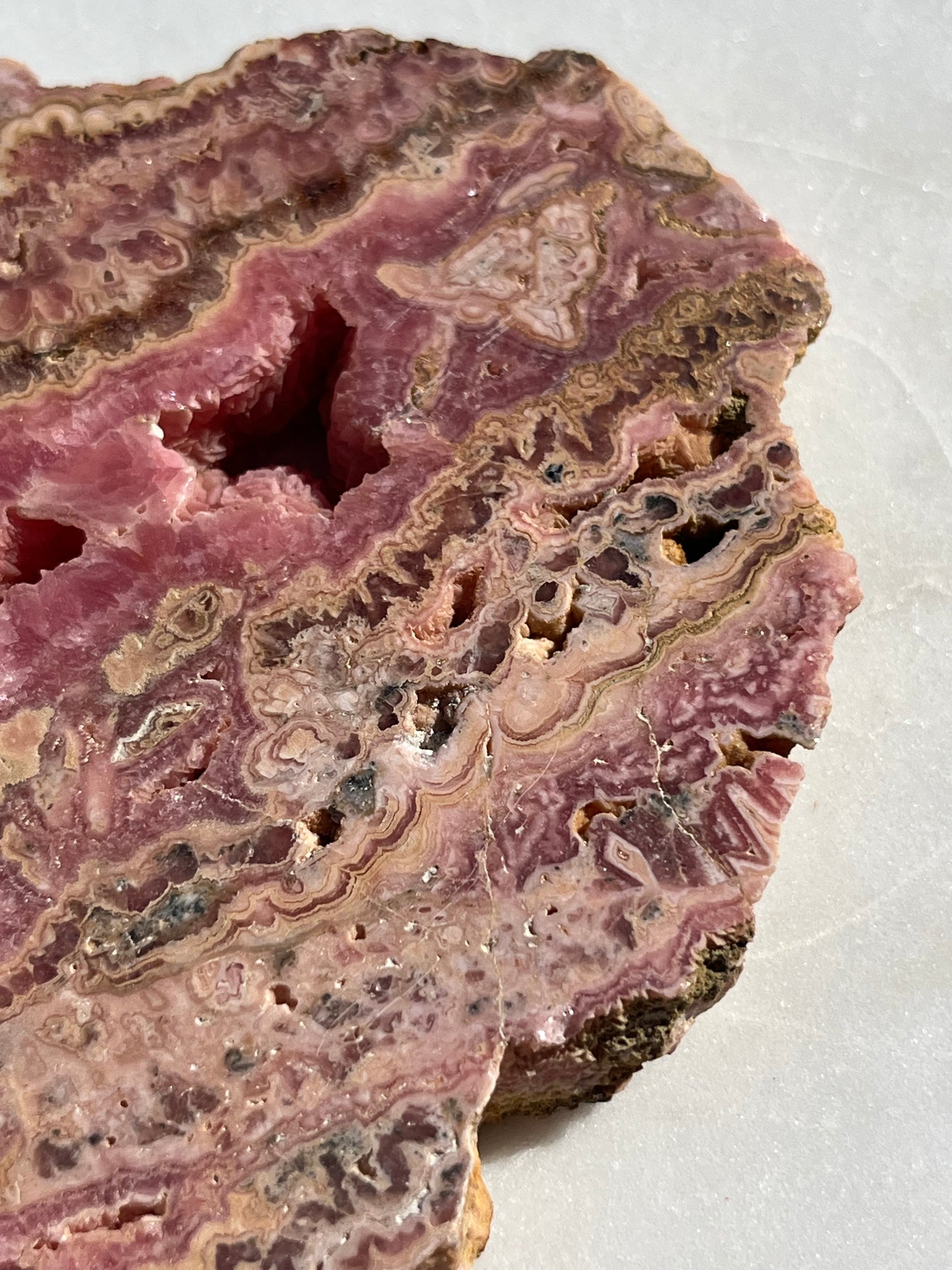 Large Rhodochrosite Slab