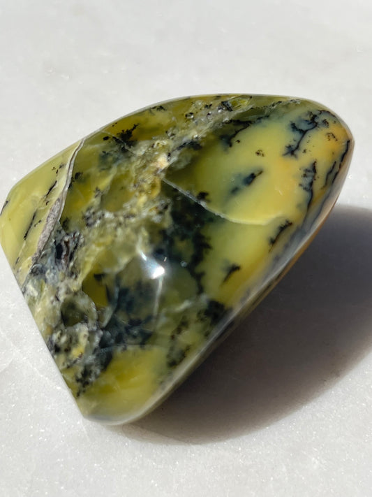 Australian Dendritic Green Opal Freeform