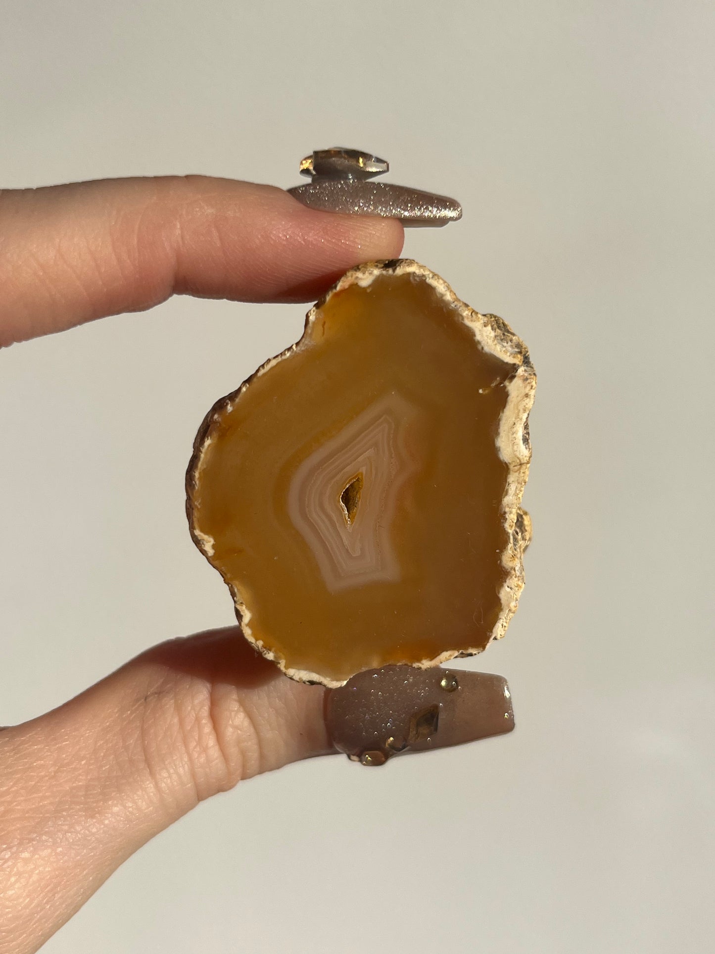 'Royal Jelly' West Indonesian Natural Carnelian Agate Pair G