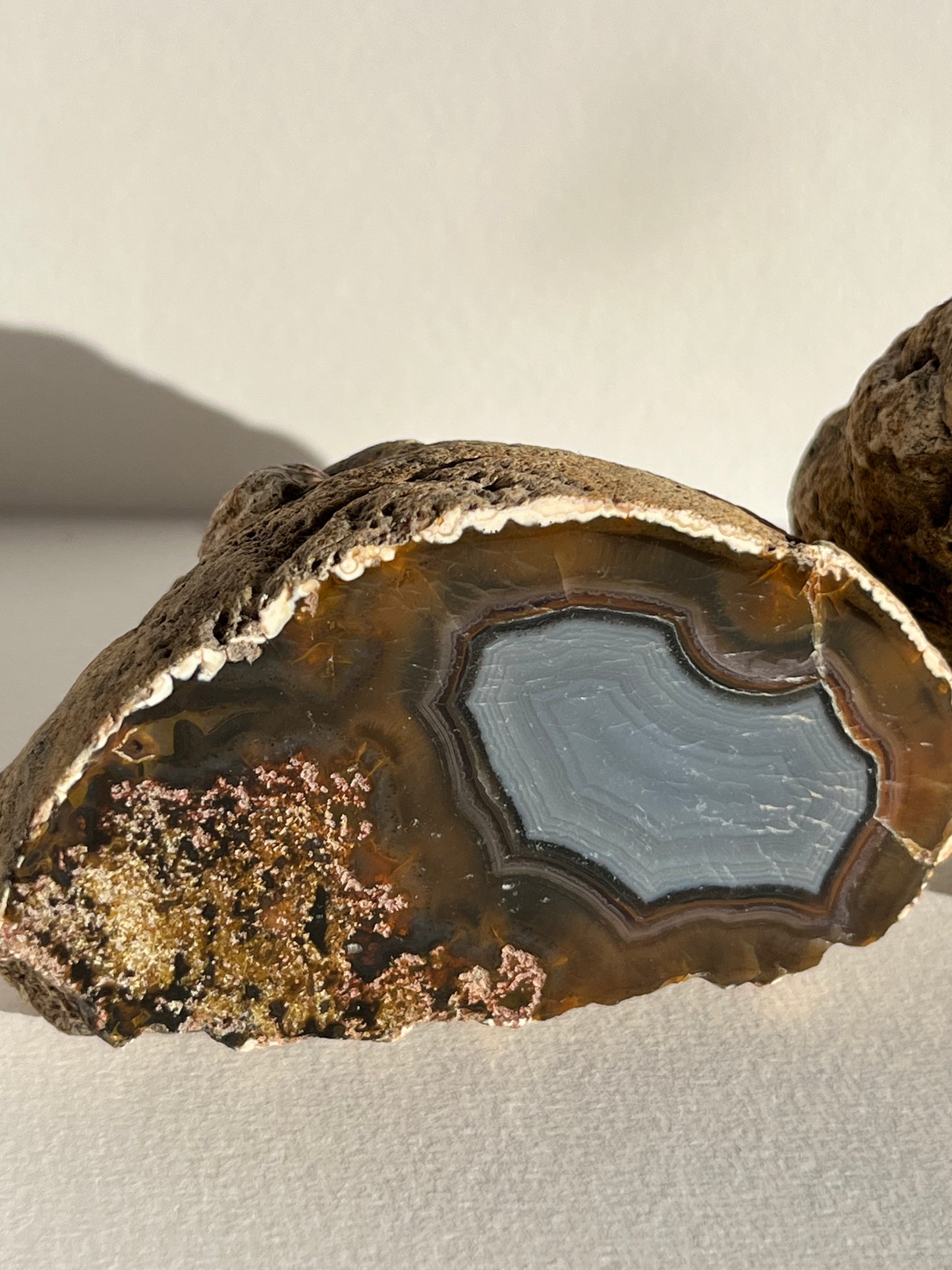 “Stormlight Relics” East Indonesian Agate Pair