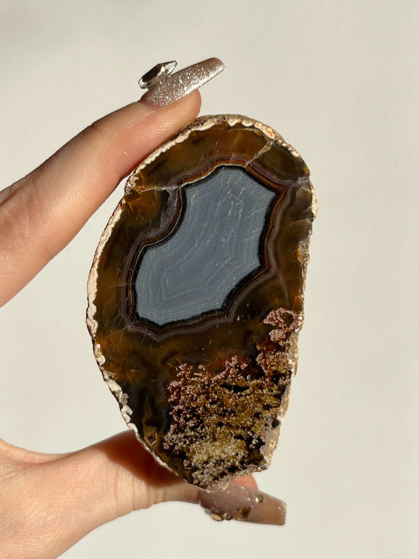 “Stormlight Relics” East Indonesian Agate Pair